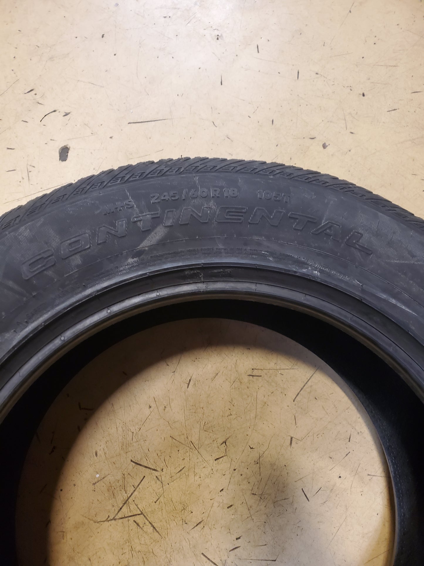 CONTINENTAL CROSSCONTACT LX SPORT BSW P 245 60 18 105T TIRE 15500960000