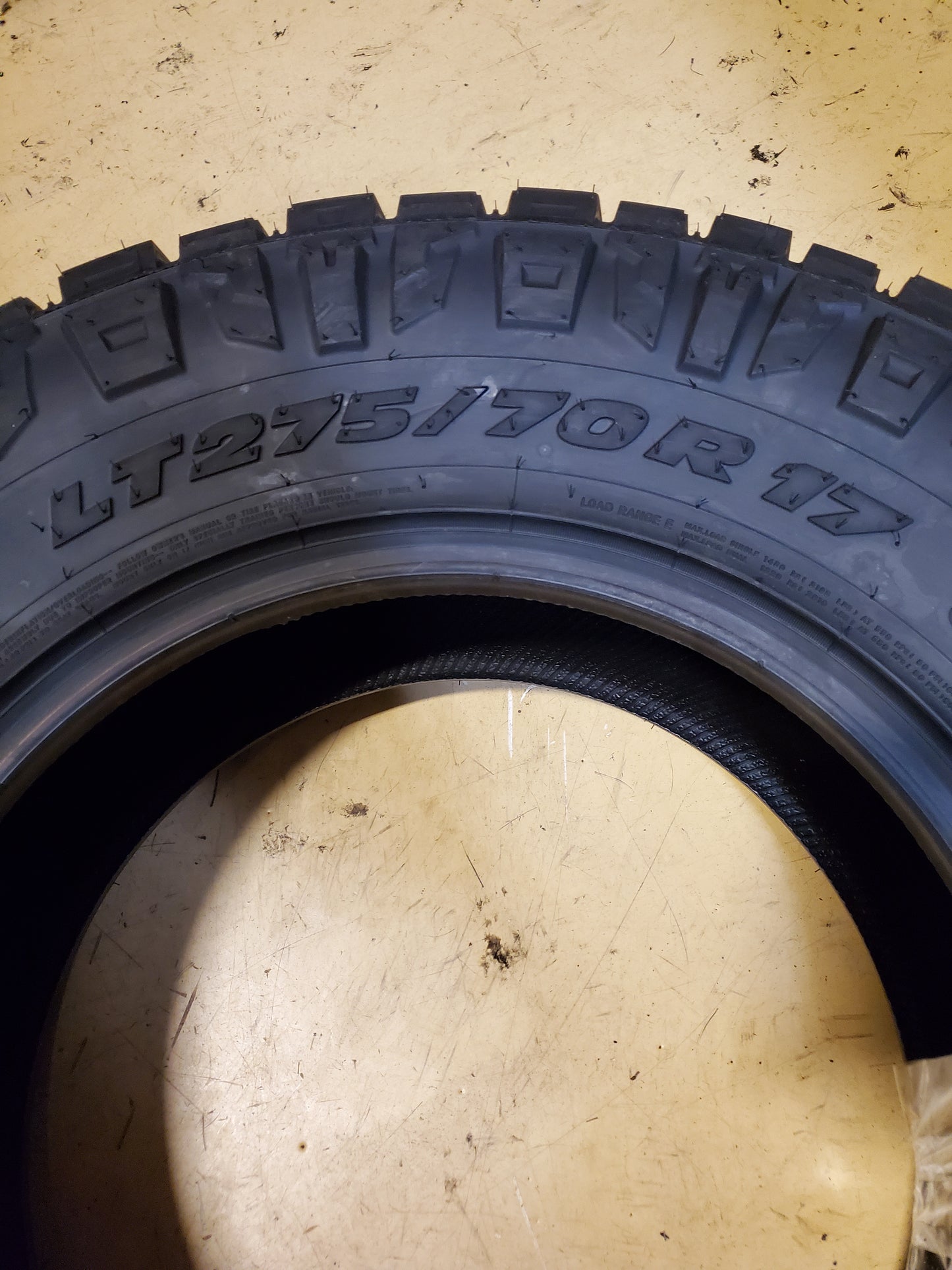 NITTO RIDGE GRAPPLER BSW LT 275 70 17 121/118Q 10PLY ALL TERRAIN TIRE 217990