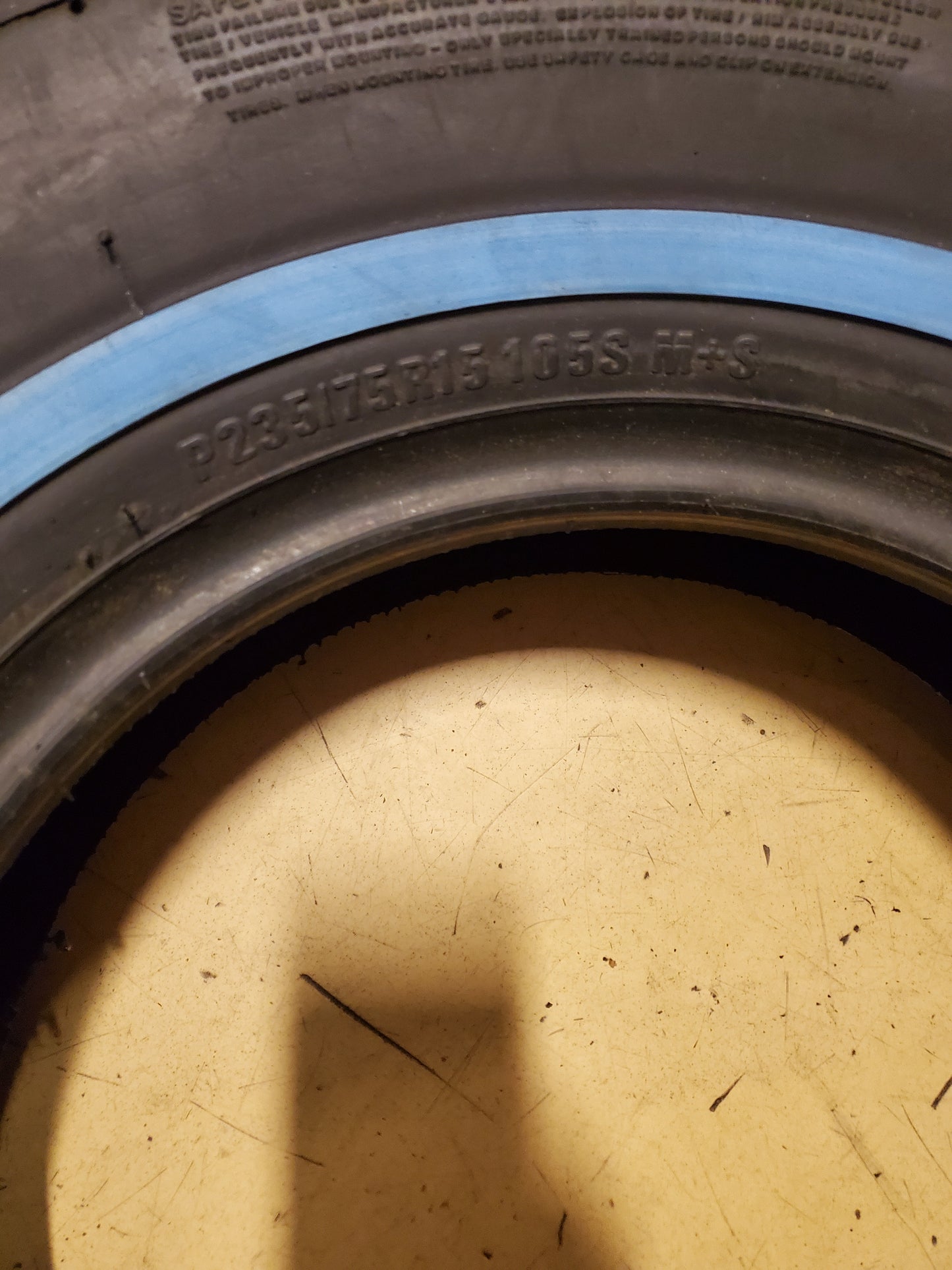 2 TORNEL CLASSIC NWW P 235 75 15 105S ALL SEASON TIRE 10M55600