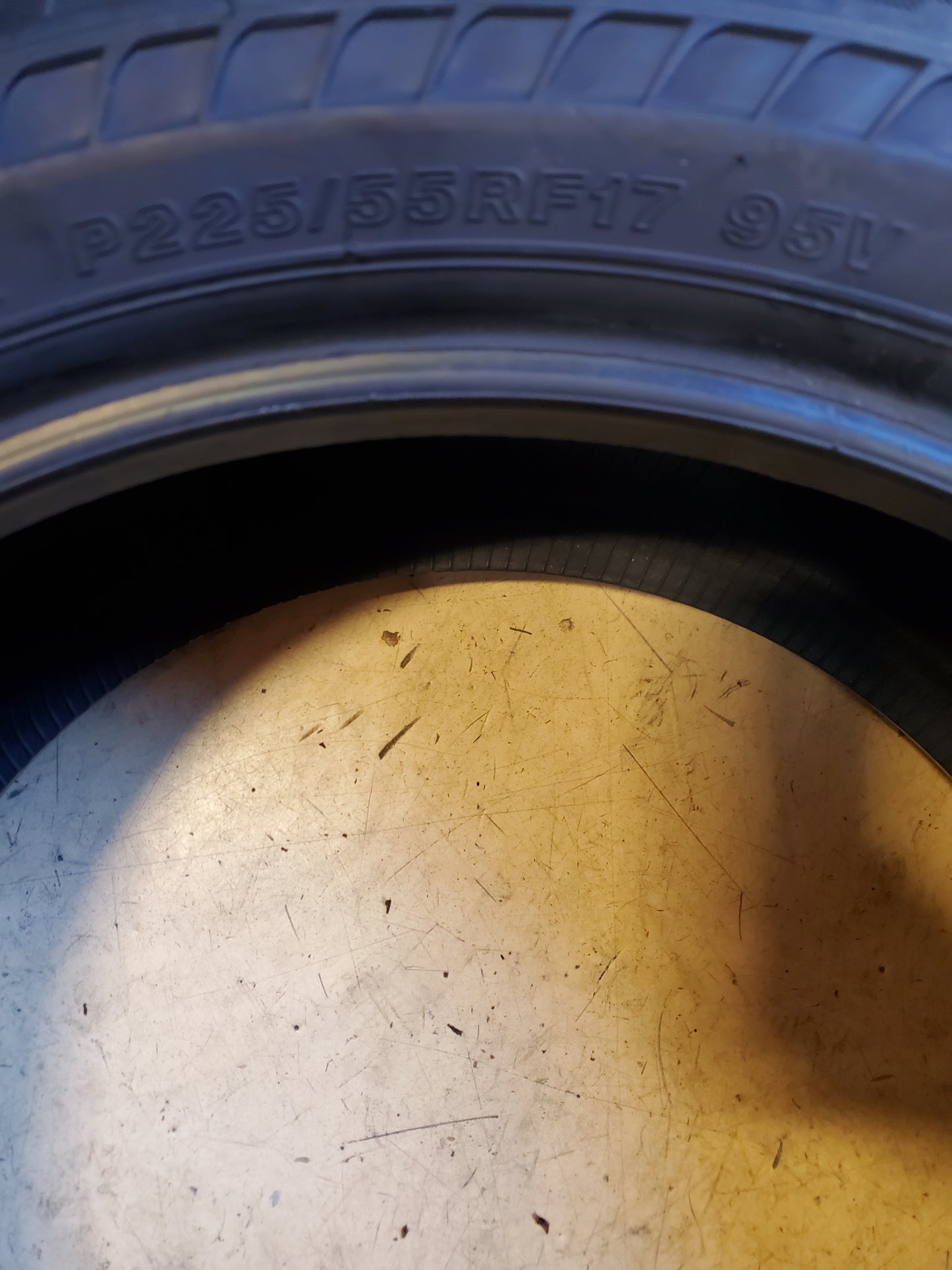 BRIDGESTONE POTENZA RE97AS RFT P 225 55 17 95V ALL SEASON TIRE 000236
