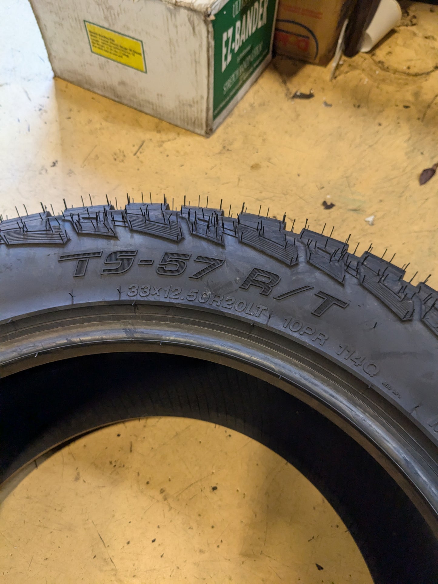 TBB TIRES TS-57 R/T BSW 33 12.5 20 114Q LRE 10PLY RUGGED TERRAIN TIRE 840156401548