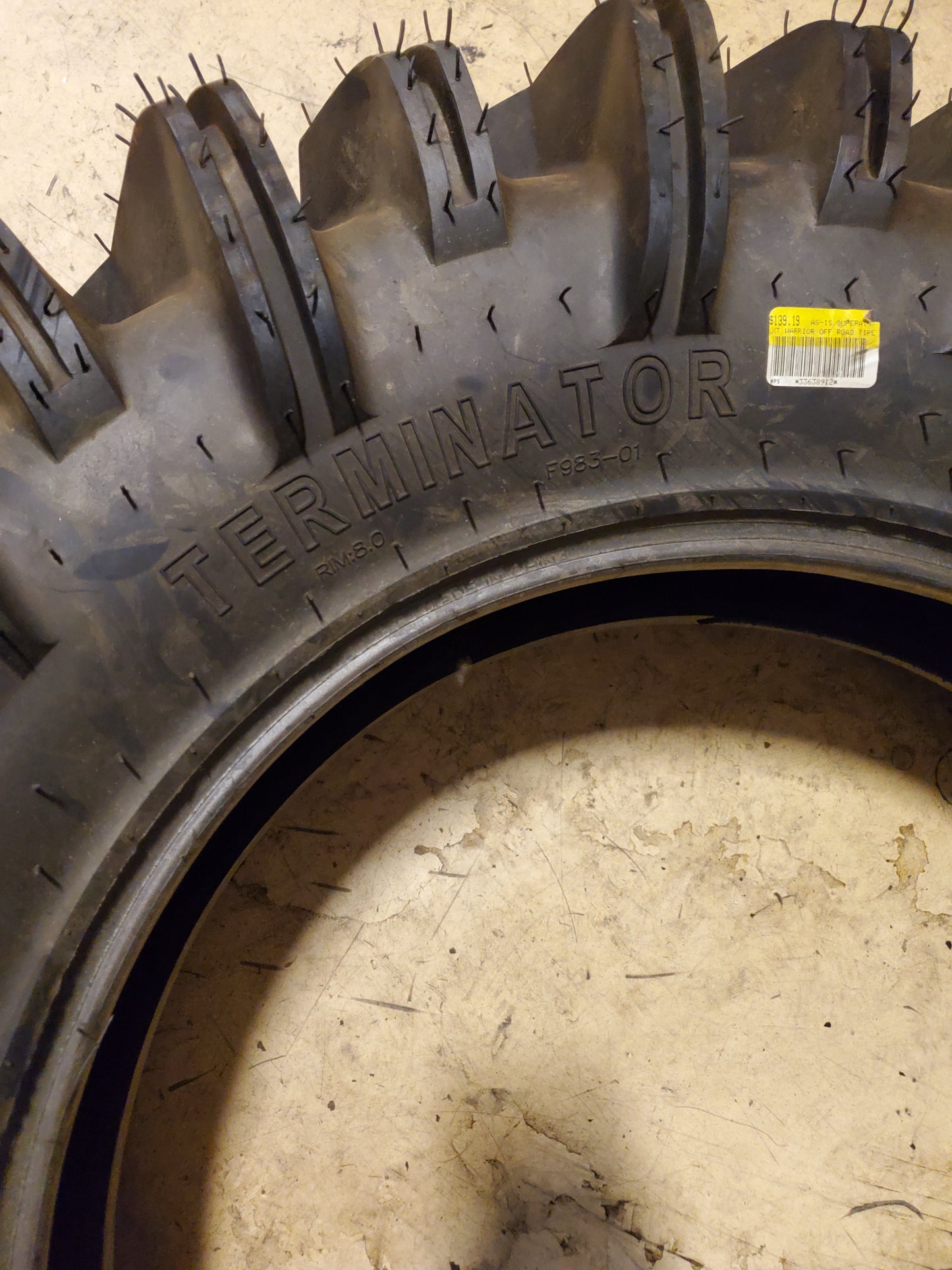 SUPERATV TERMINATOR BSW 34 10 18 6PLY ATV/UTV TIRE TER341018