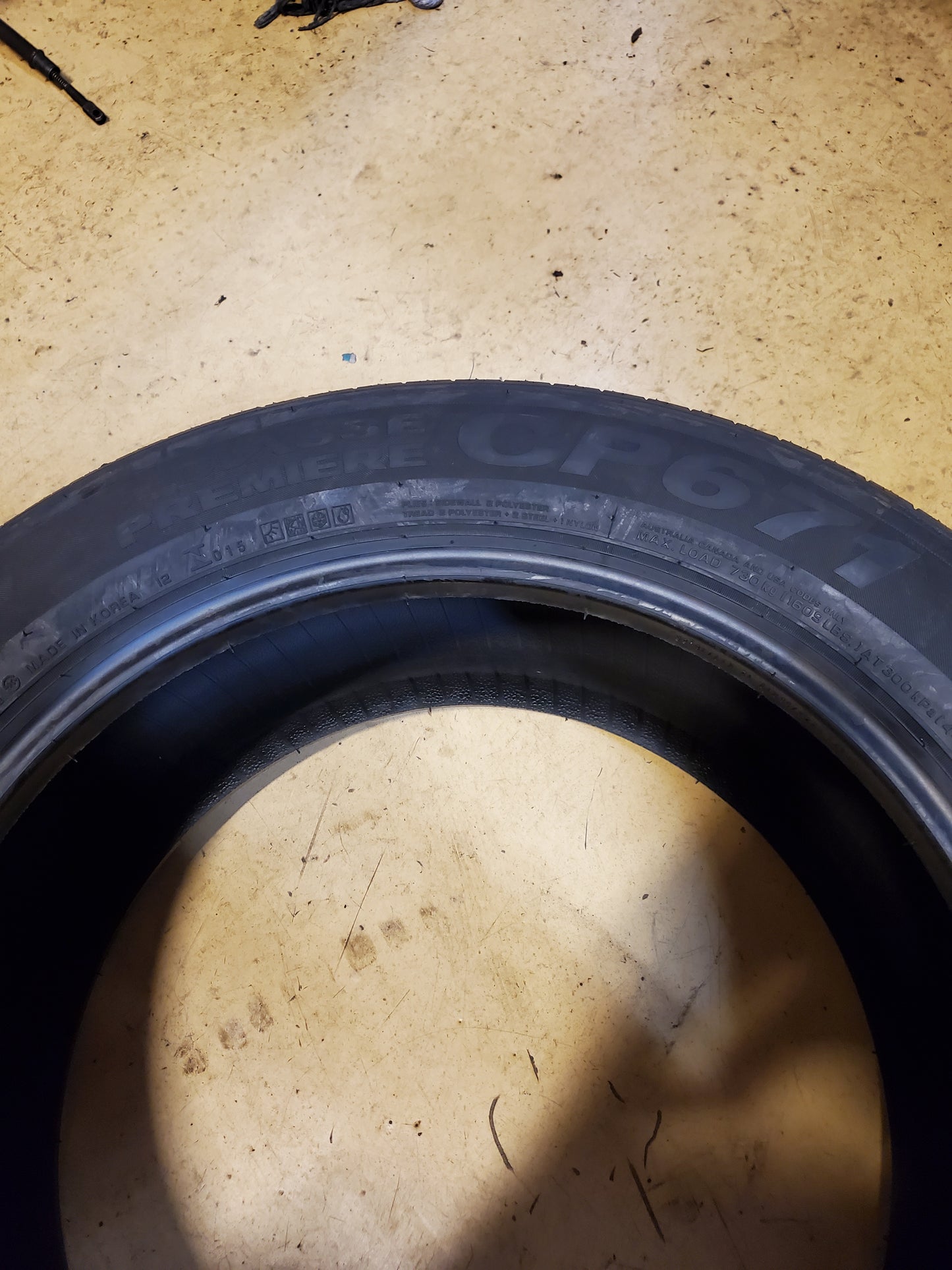 NOS NEXEN CP671 BSW P 225 55 17 97V ALL SEASON TIRE 13345NXK