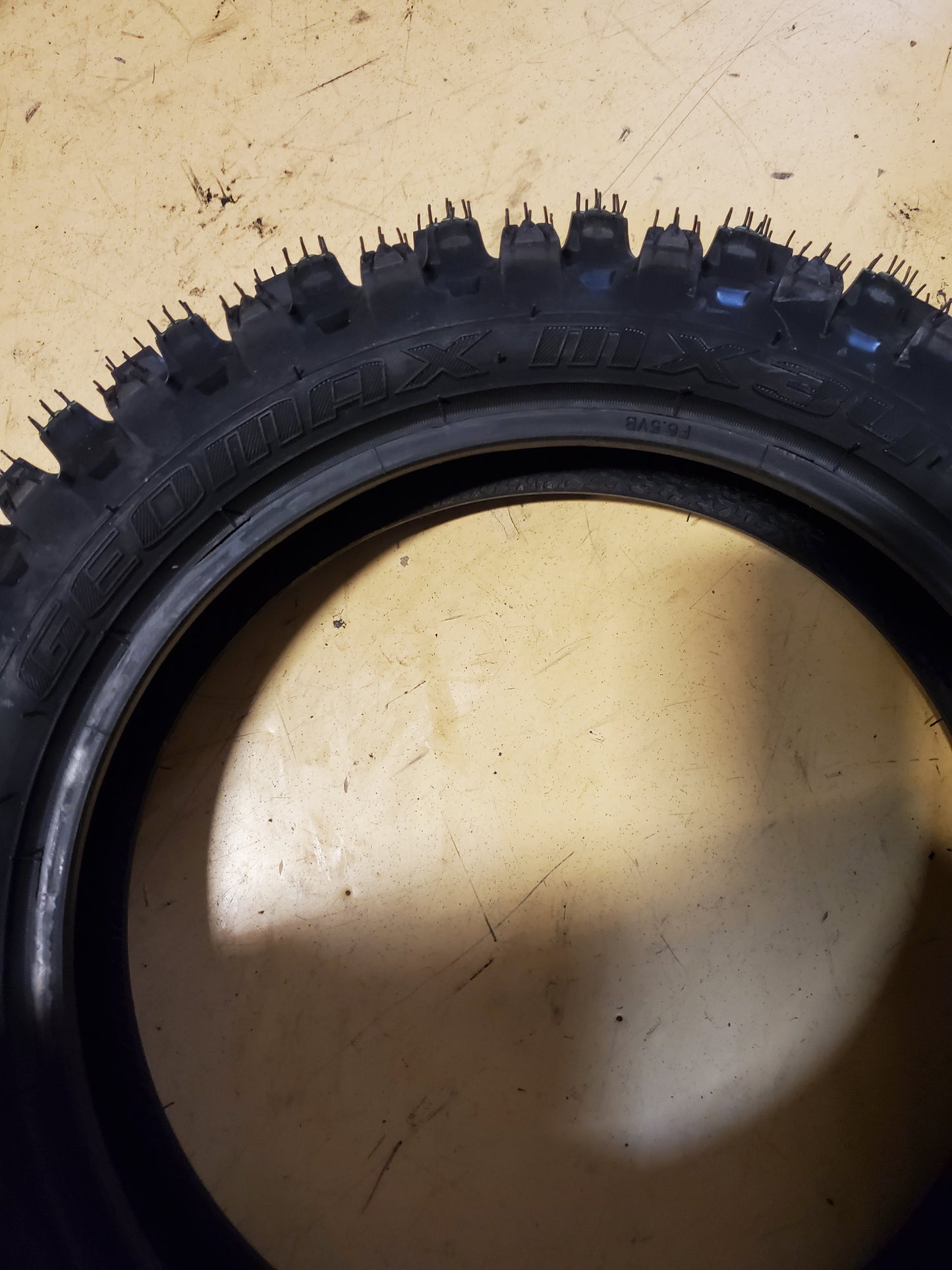 DUNLOP GEOMAX MX34 BSW 70 100 10 41J REAR DIRT BIKE TIRE 2109830007