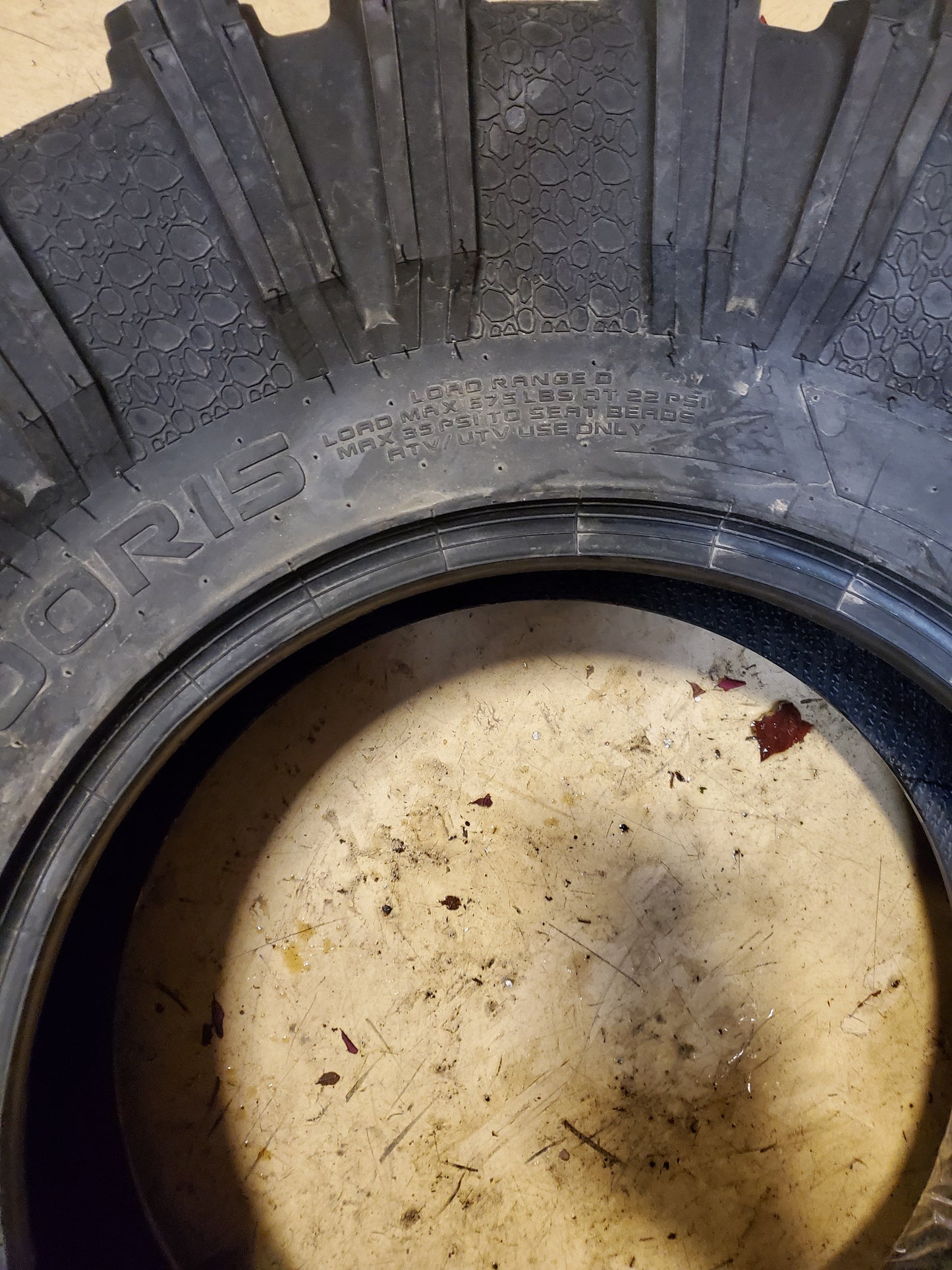 NOS EFX MOTORAVAGE BSW 32 10 15 8PLY ATV/UTV TIRE MR321015