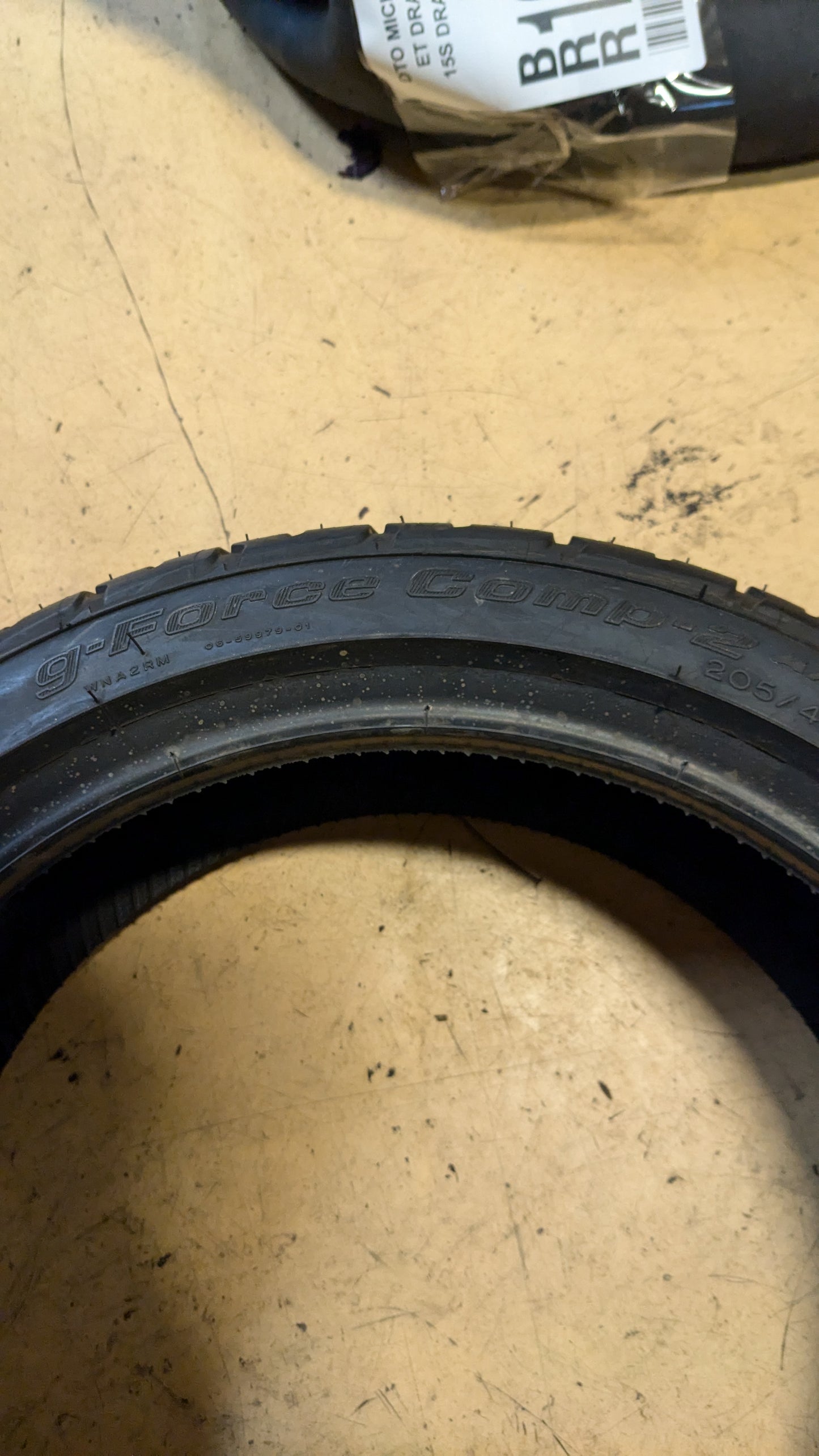 NOS BFGOODRICH GFORCE COMP2 A/S BSW P 205 45 17 88W ALL SEASON TIRE 49718