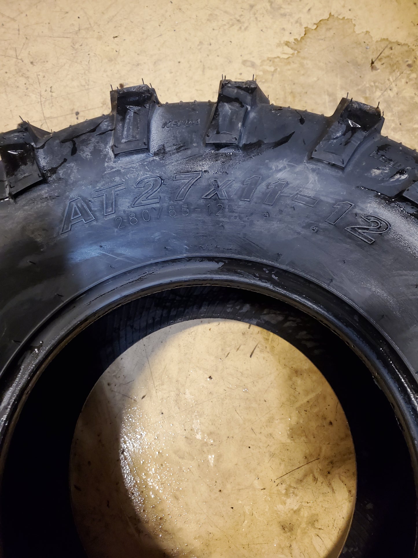 NOS KENDA BEAR CLAW EVO BSW AT 27 11 12 6PLY ATV/UTV TIRE 085921271C1