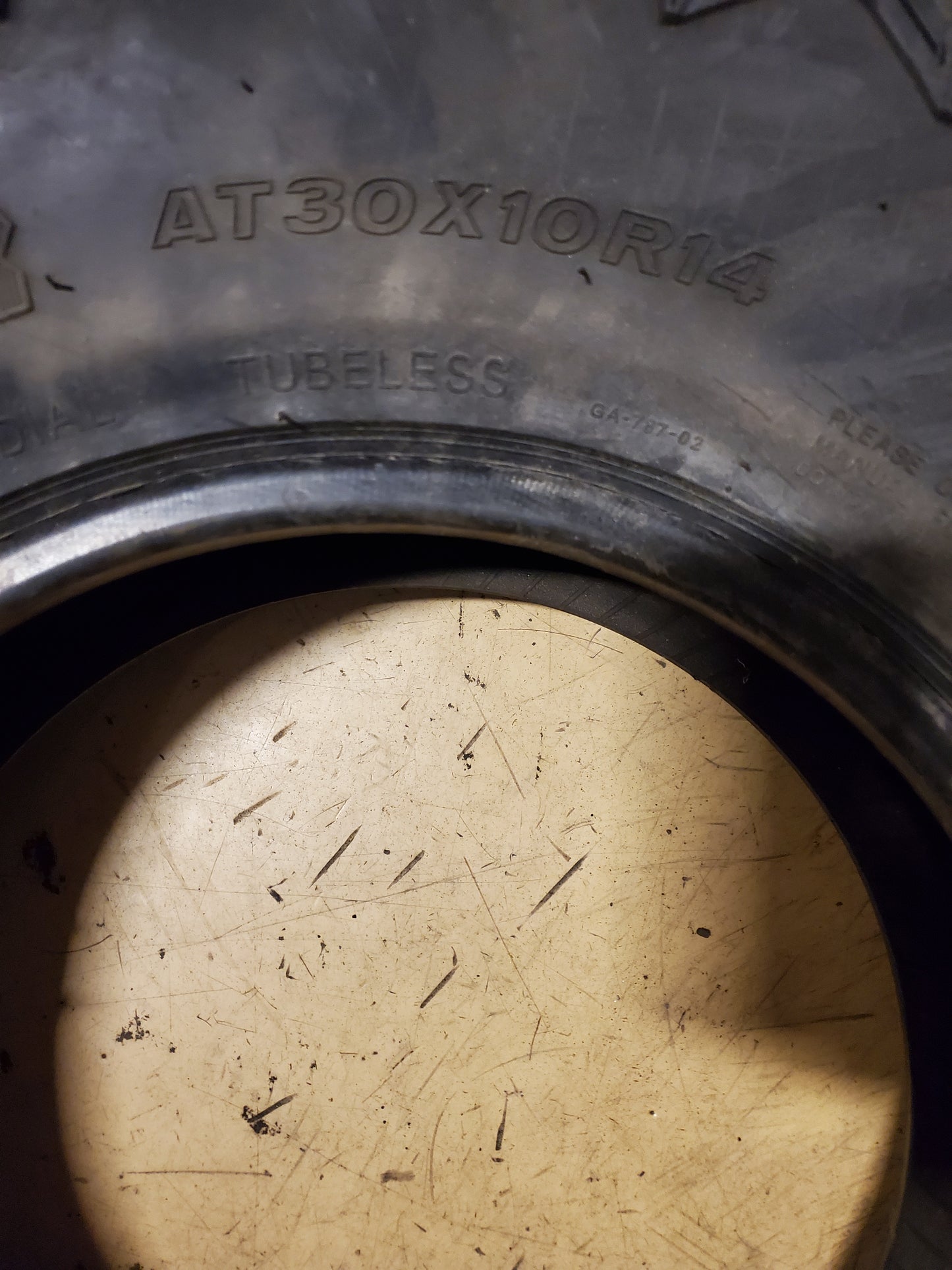 KANATI TERRA MASTER BSW AT 30 10 14 10PLY ATV/UTV TIRE AE143010TM