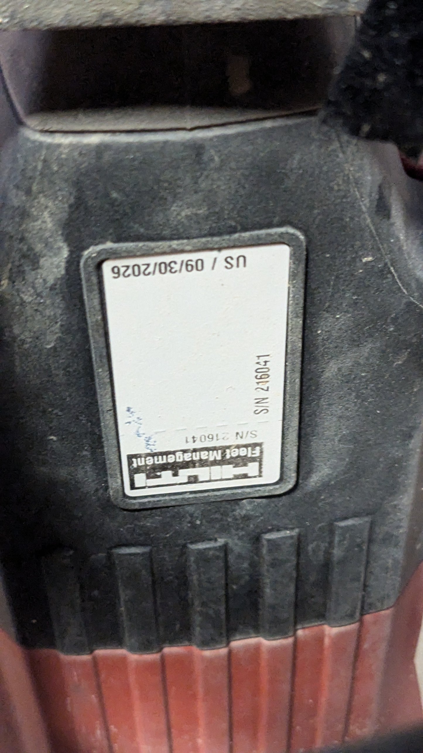 USED MAKINEX JACKHAMMER WITH HILTI TE 1000-AVR DEMOLITION HAMMER