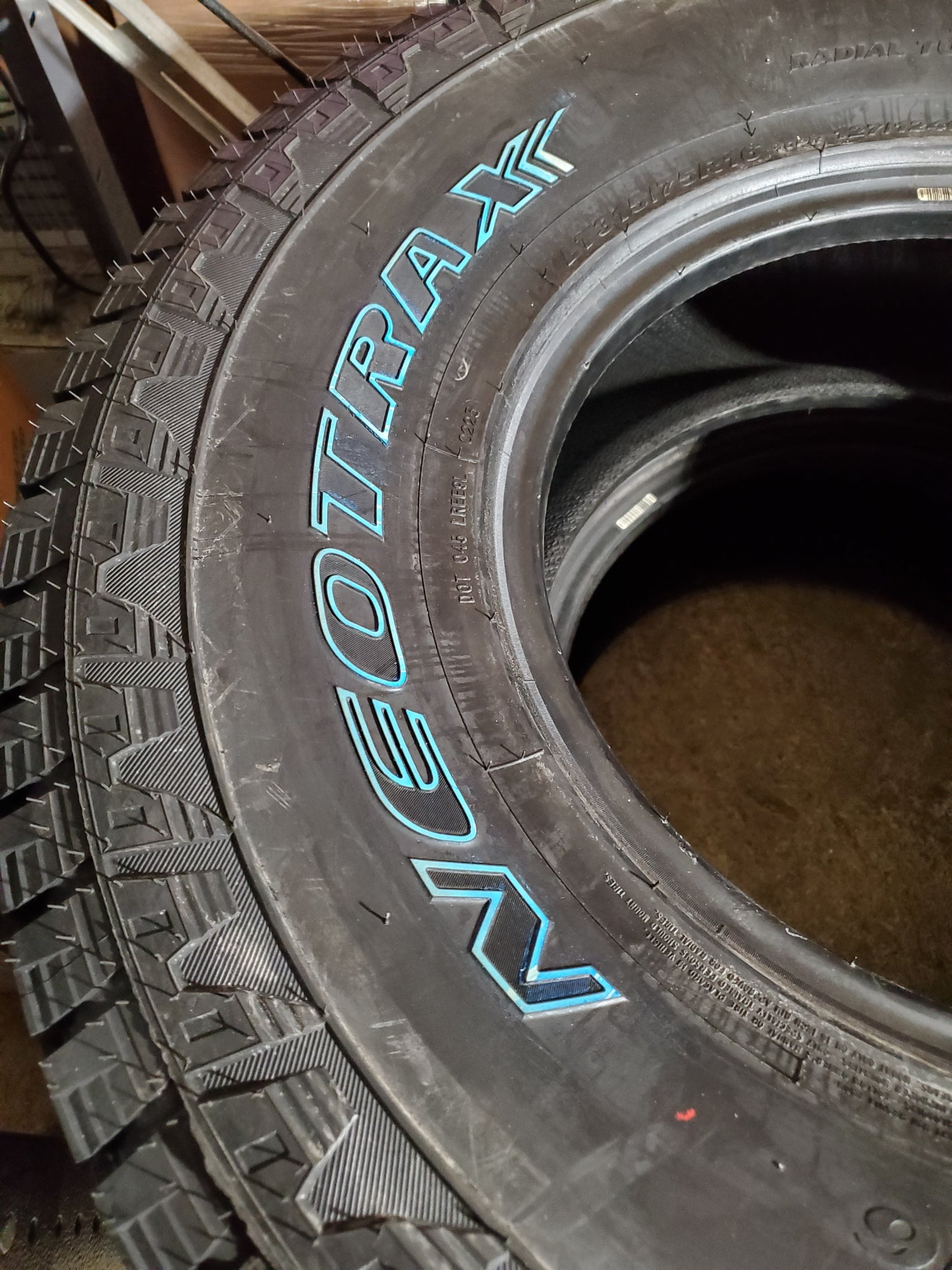 NEOTERRA NEOTRAX OWL LT 315 75 16 127/124Q 10PLY ALL TERRAIN TIRE 6959613731891