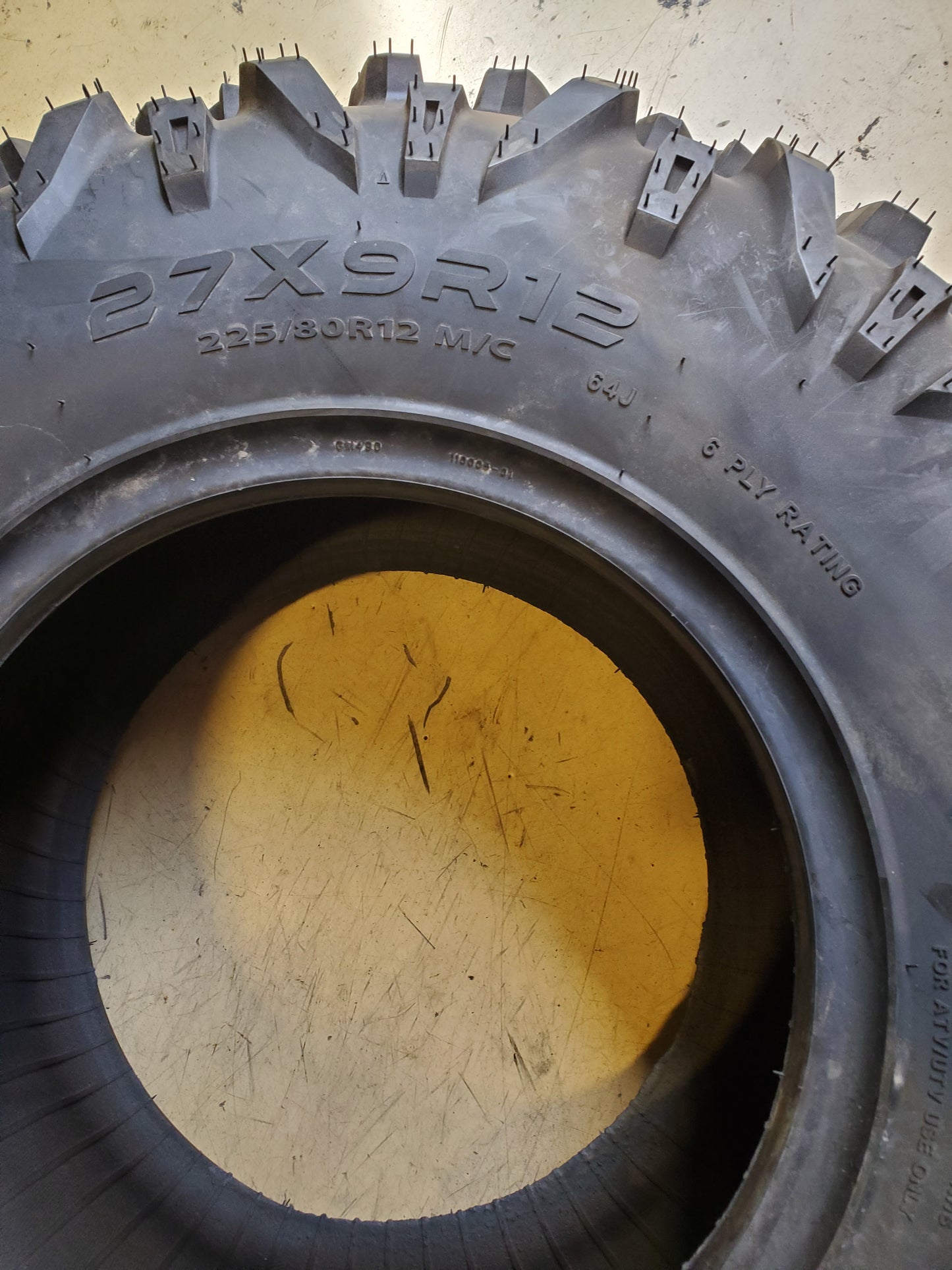 AMS BLACKTAIL BSW 27 9 12 64J 6PLY ATV/UTV TIRE 1279361V