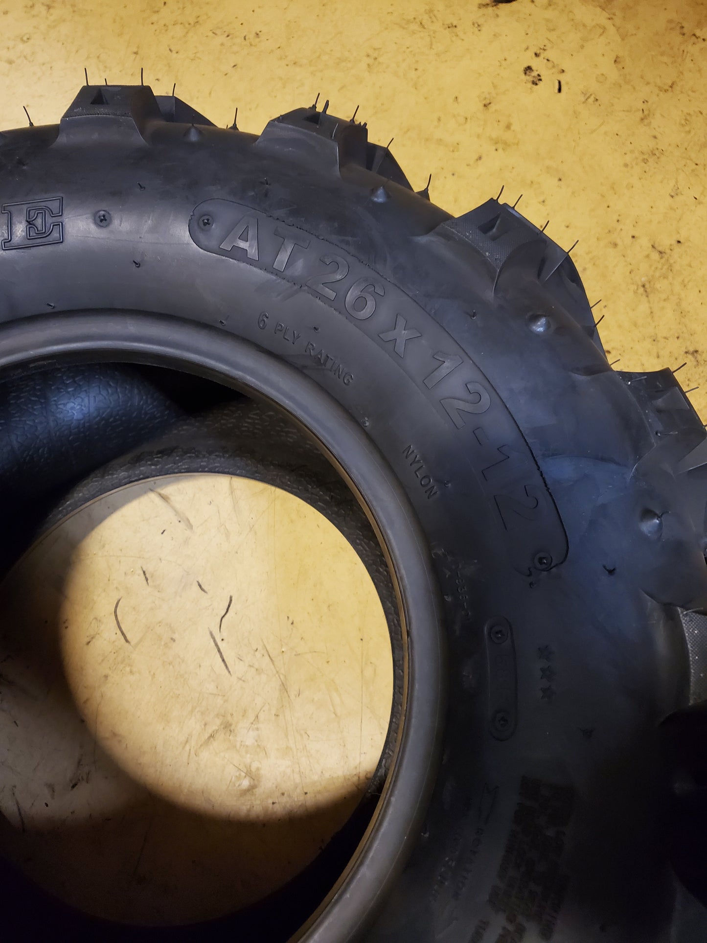 DEESTONE MUD CRUSHER BSW AT 26 12 12 58F 6PLY ATV/UTV TIRE DS8009