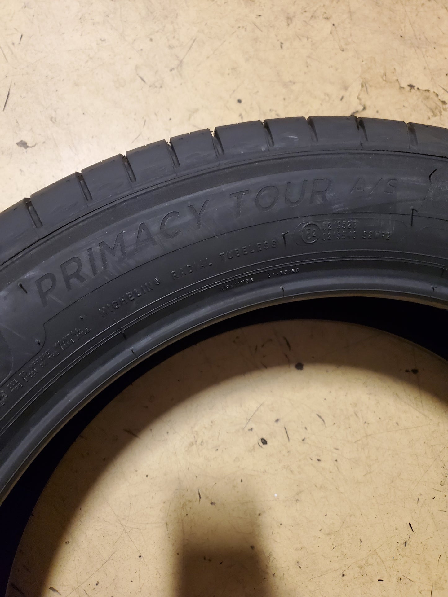 4 MICHELIN PRIMACY TOUR A/S TPC BSW P 235 55 20 102H ALL SEASON TIRE 06125