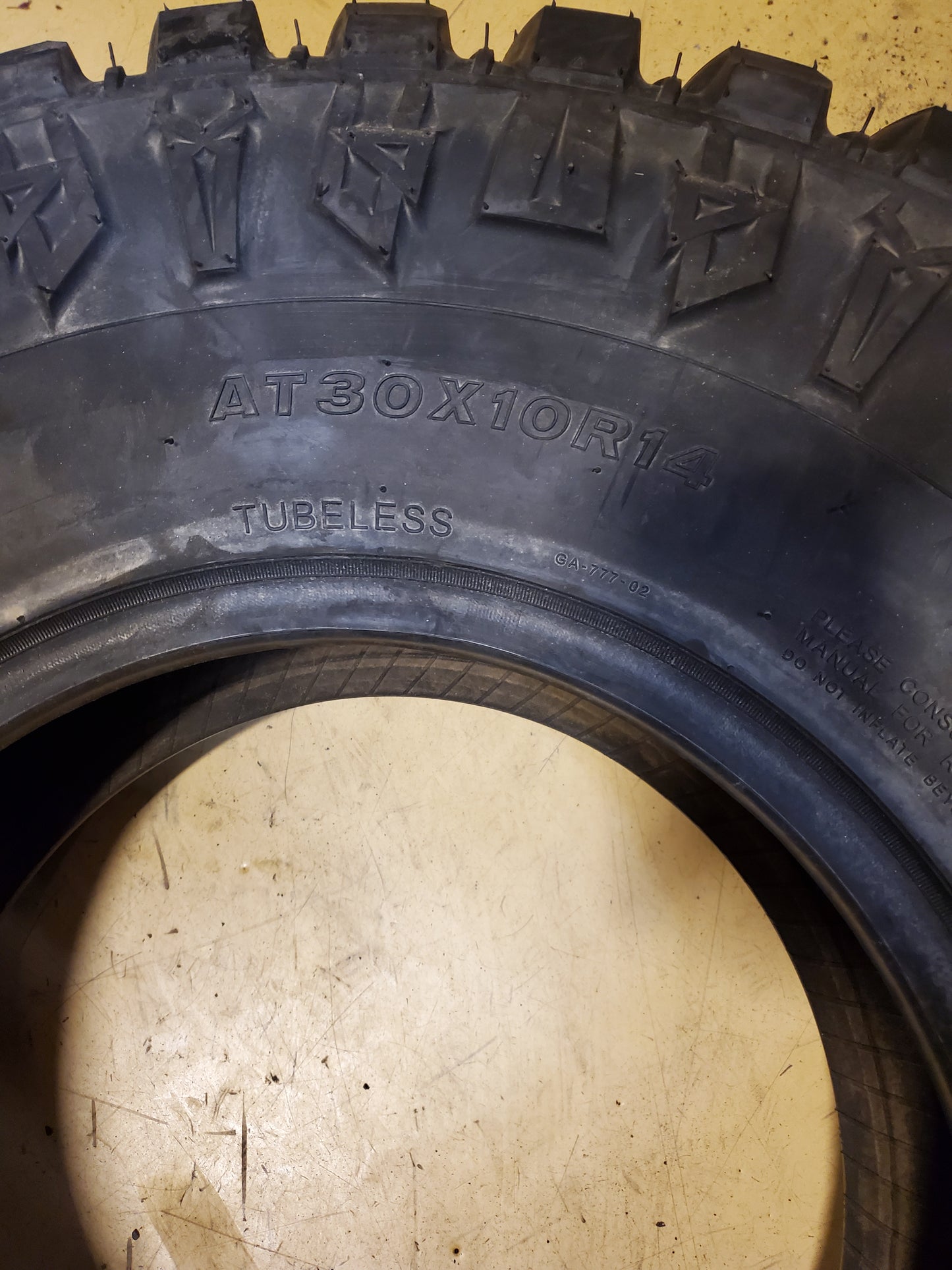 GBC PARALLAX BSW AT 30 10 14 10PLY ATV/UTV TIRE AE143010PX