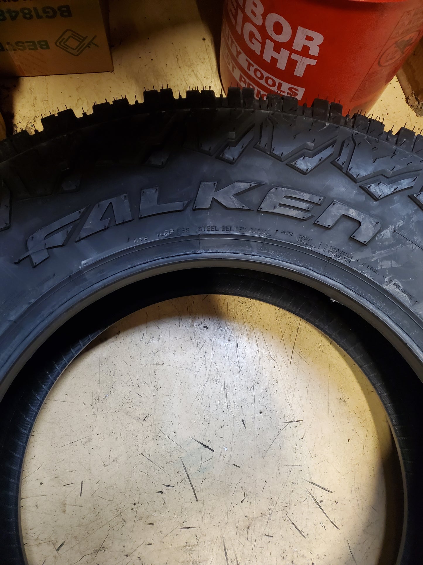 FALKEN WILDPEAK R/T01 LT 275 70 18 125/122R 10PLY RUGGED TERRAIN TIRE 28757431