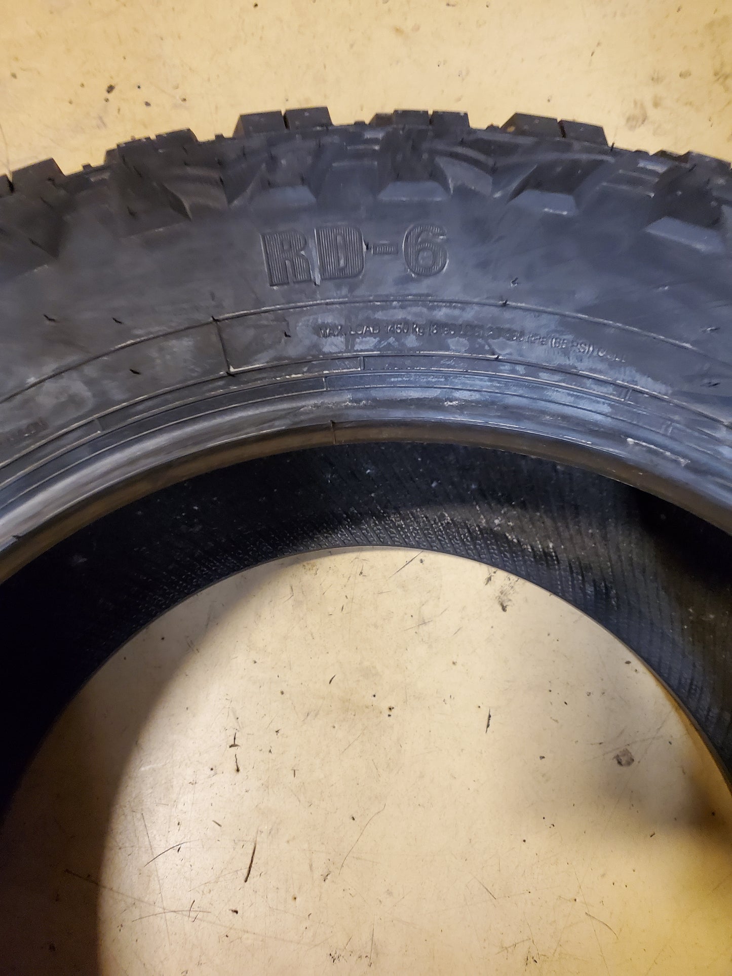 RED DIRT ROAD RD-6 MT BSW LT 35 12.5 20 121Q 10PLY MUD TIRE T3512520RDRMT