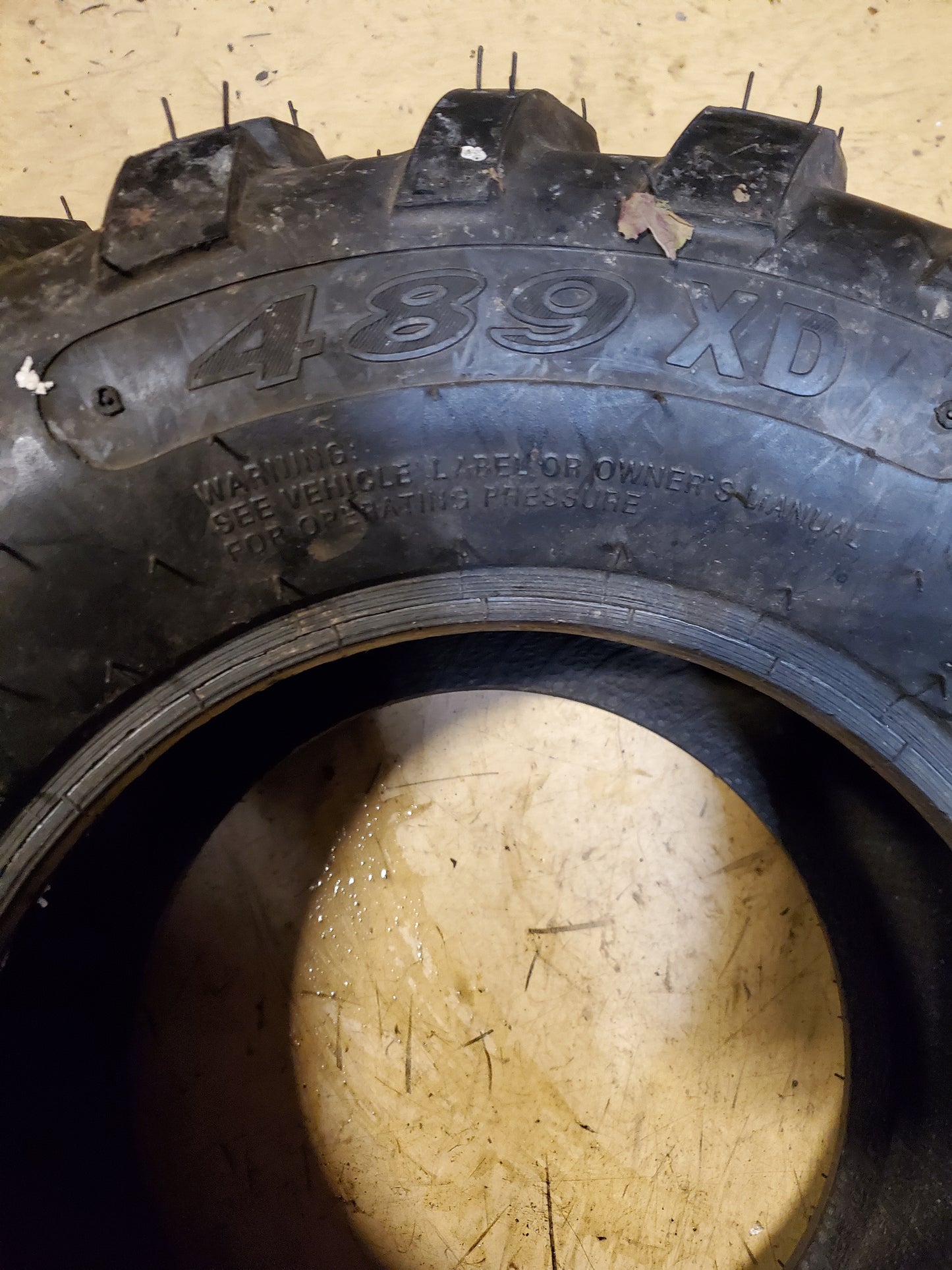 CARLISLE AT 489 XD BSW 26 11 12 69K 8PLY ATV/UTV TIRE 6P1714