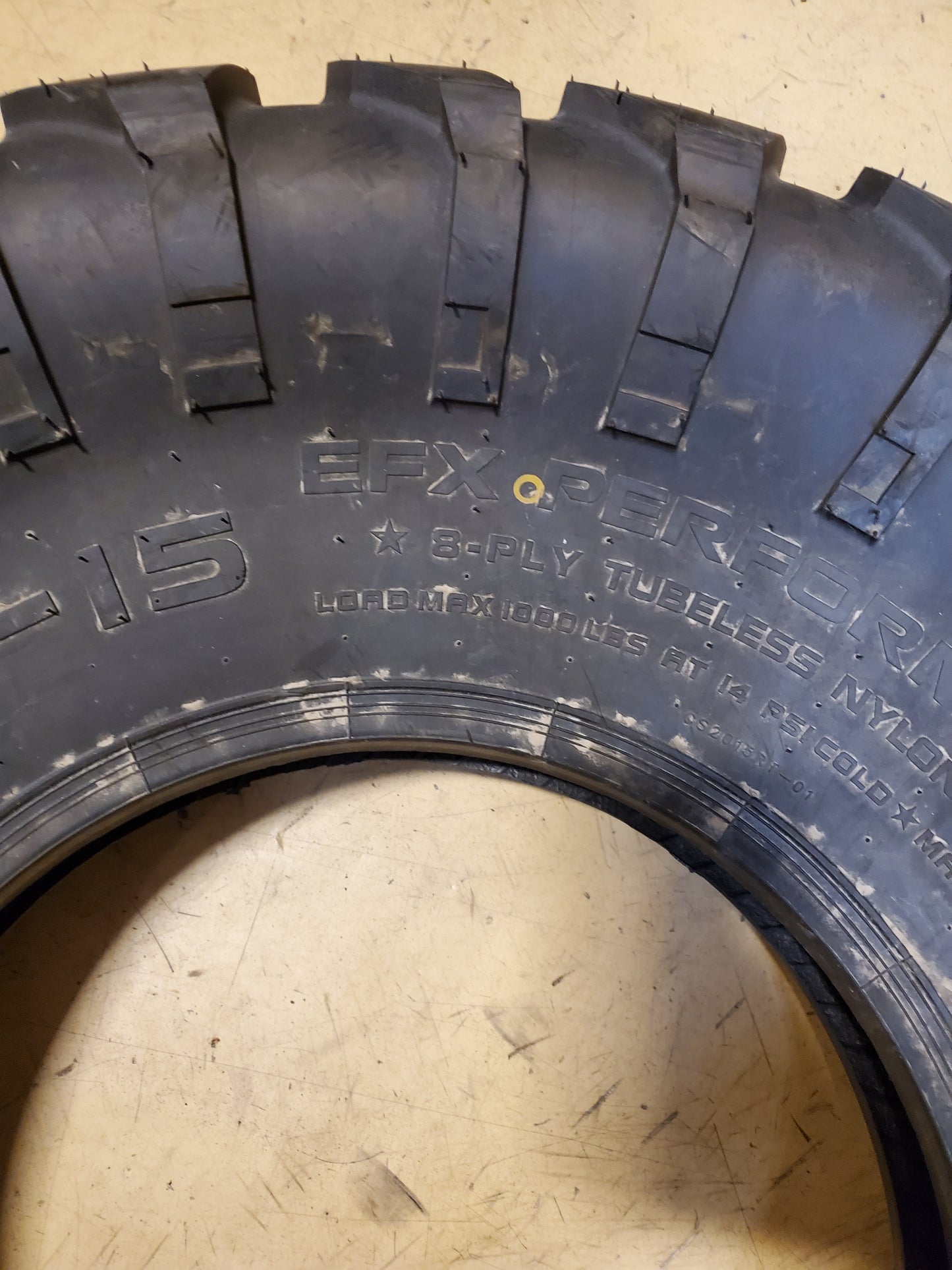 EFX MOTOVATOR R/T BSW 33 9.5 15 8PLY ATV/UTV TIRE MVR339515