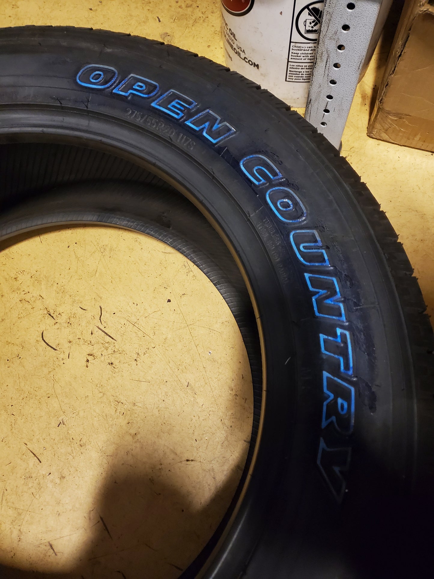 NOS TOYO OPEN COUNTRY H/T OWL P 275 55 20 117S HIGHWAY TIRE 362700