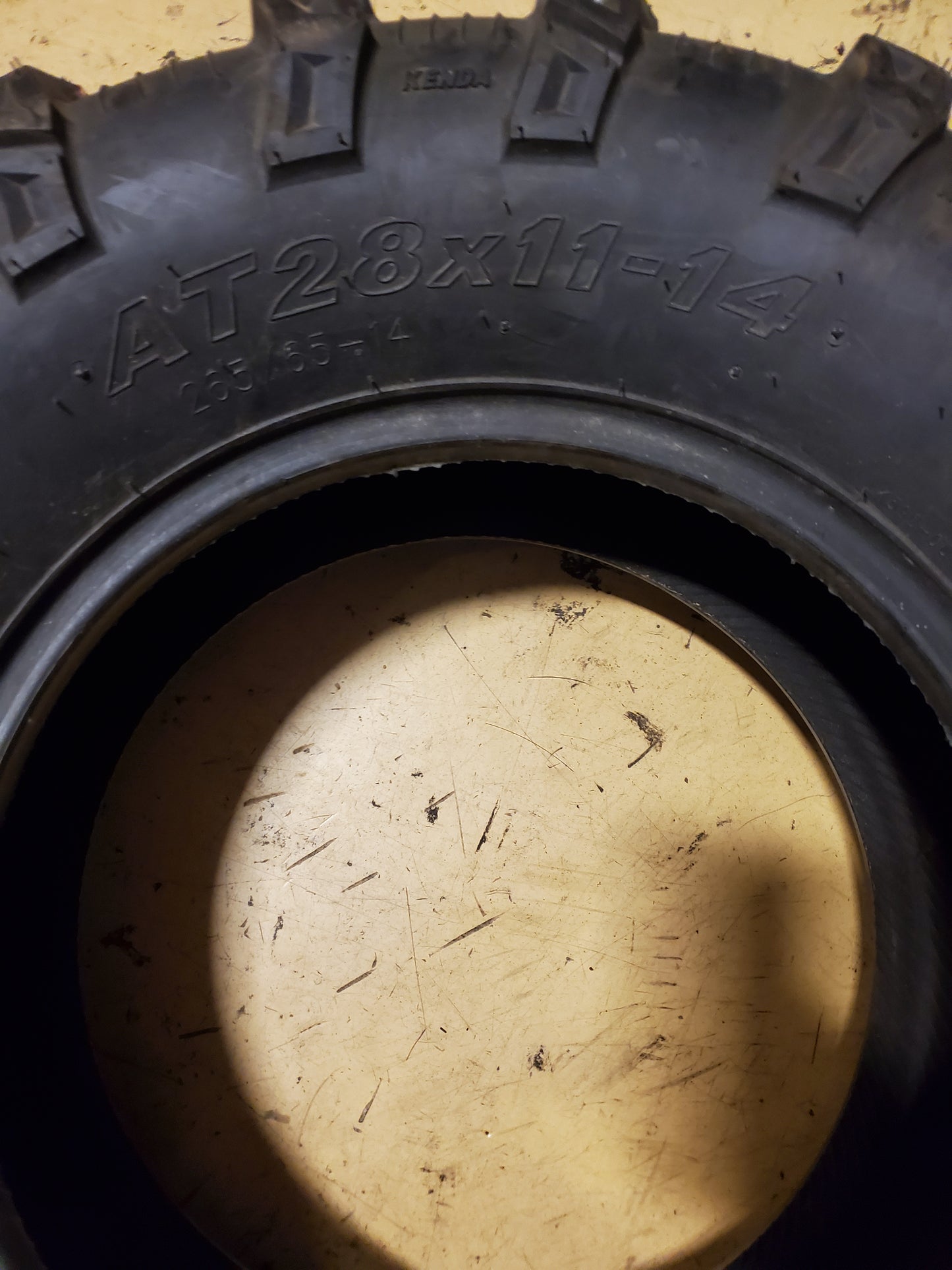 NOS KENDA BEAR CLAW EVO BSW AT 28 11 14 6PLY ATV/UTV TIRE KBCE01