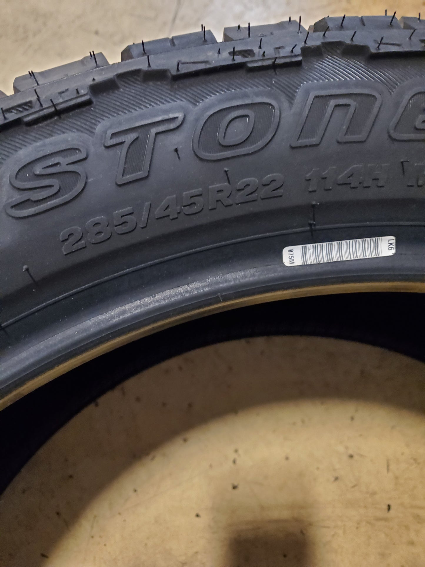 2 BRIDGESTONE DUELER A/T ASCENT BSW P 285 45 22 114H XL ALL TERRAIN TIRE 012276