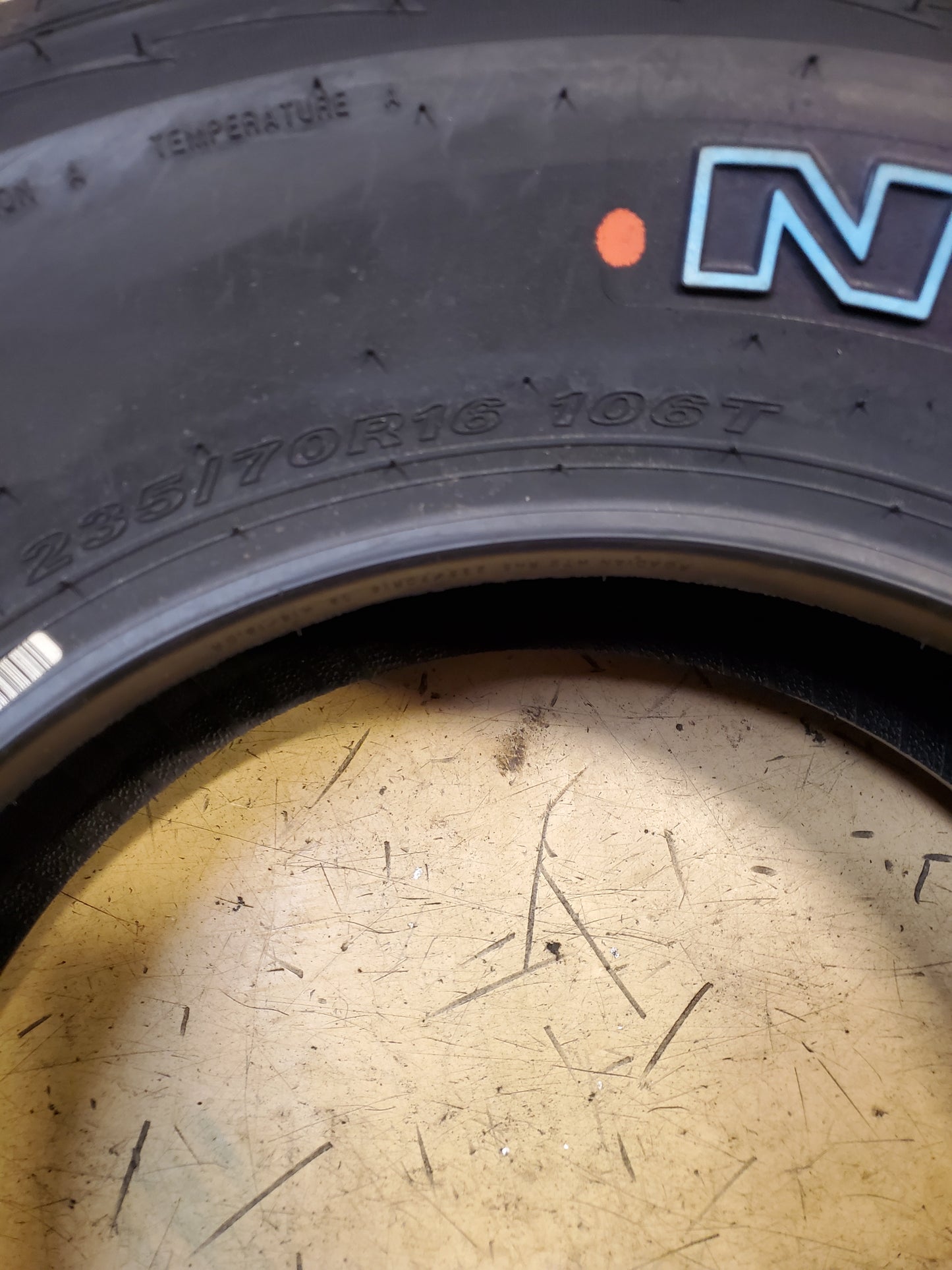 NEXEN ROADIAN HTX RH5 OWL P 235 70 16 106T HIGHWAY TIRE 11725NXK
