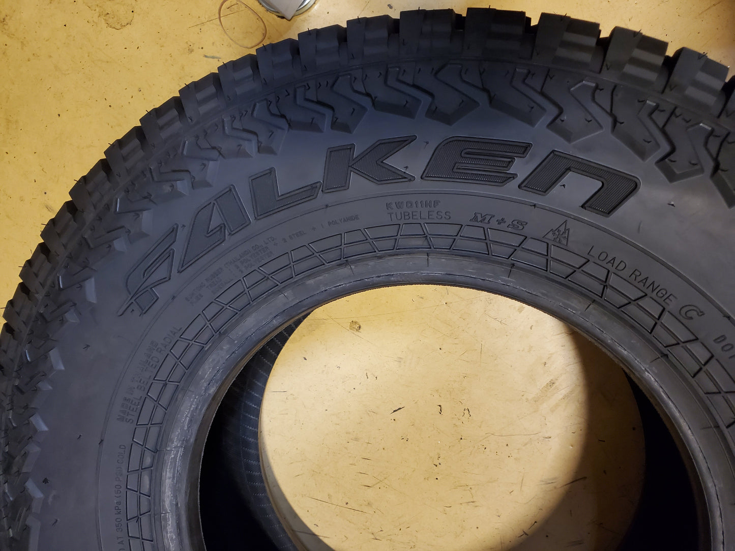 FALKEN RUBITREK A/T01 BSW LT 30 9.5 15 104S 6PLY ALL TERRAIN TIRE 28070127