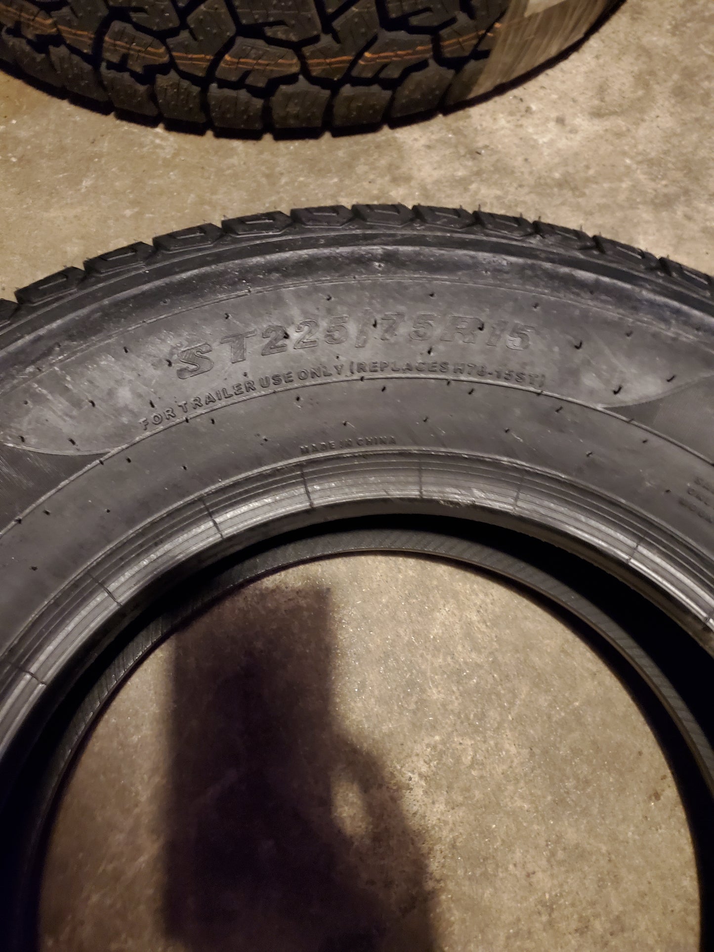 (KSL ONLY) 4 CARLSTAR RADIAL TRAIL HD BSW ST 225 75 15 113M 8PLY TRAILER TIRE 6H04611