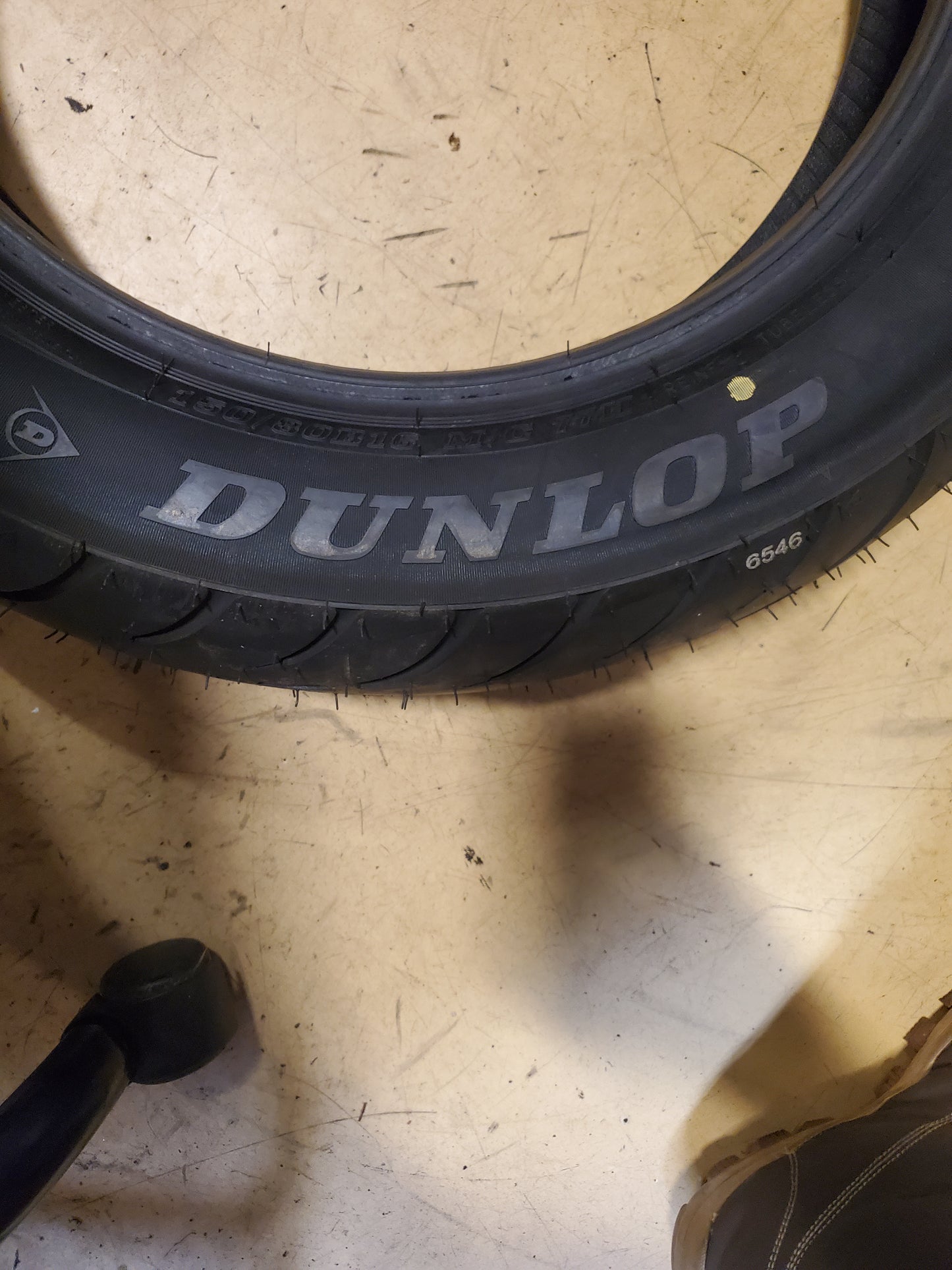 DUNLOP ELITE 4 BSW 150 80 16 77H REAR MOTORCYCLE TIRE 45119986
