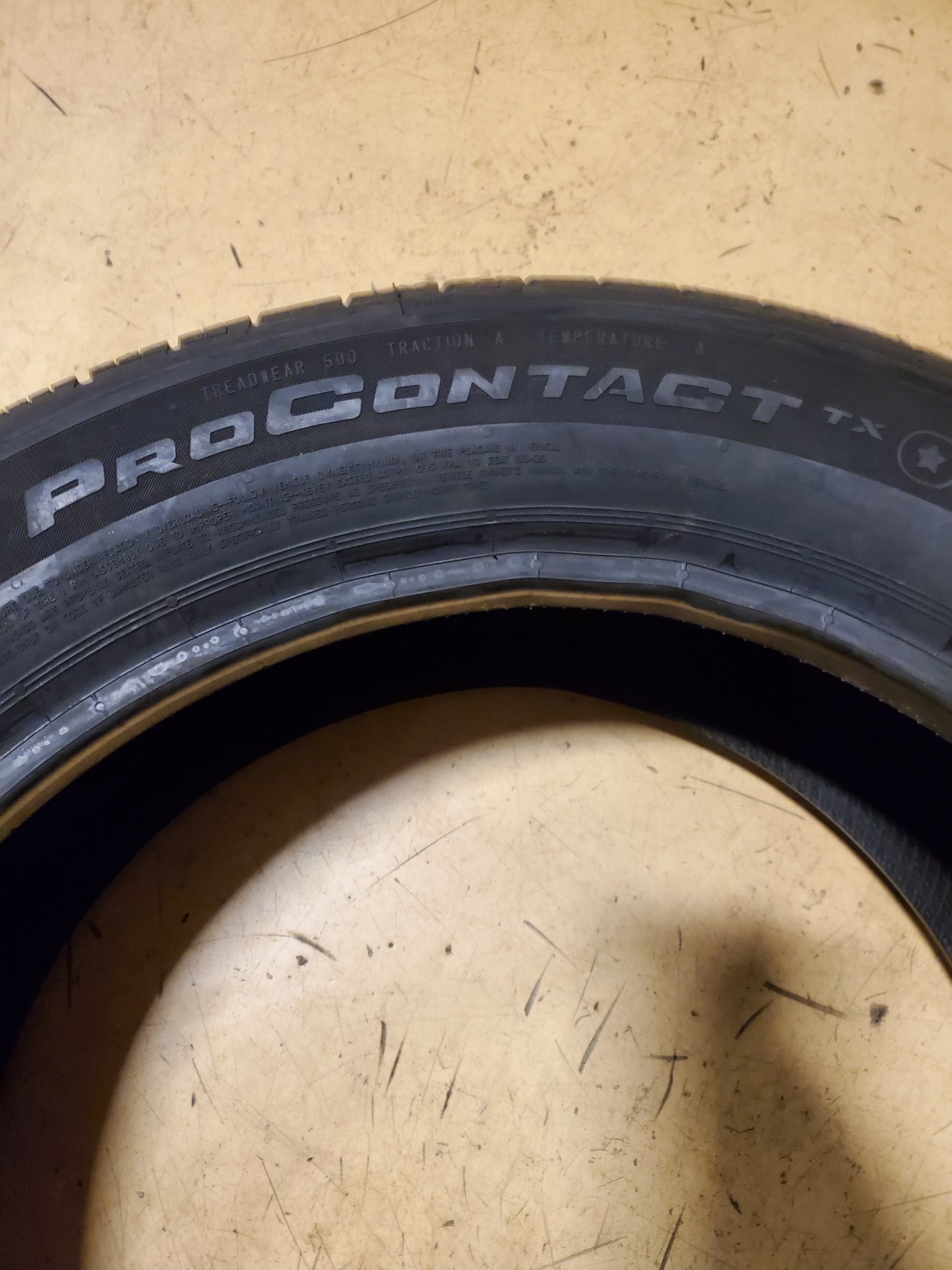CONTINENTAL PROCONTACT TX BSW P 205 55 17 91H ALL SEASON TIRE 15494310000