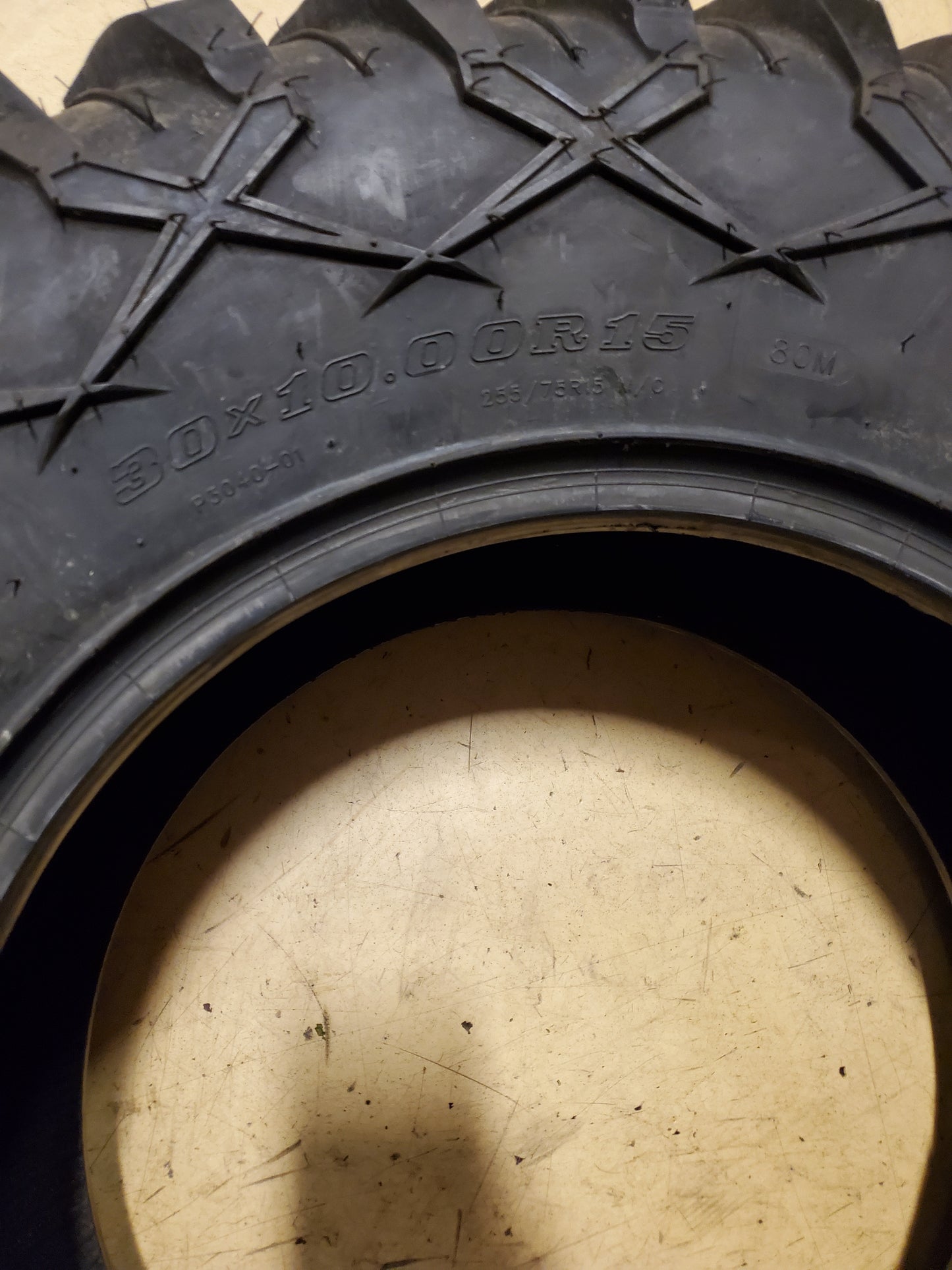 TUSK TERRABITE BSW 30 10 15 80M 6PLY ATV/UTV TIRE TT301015