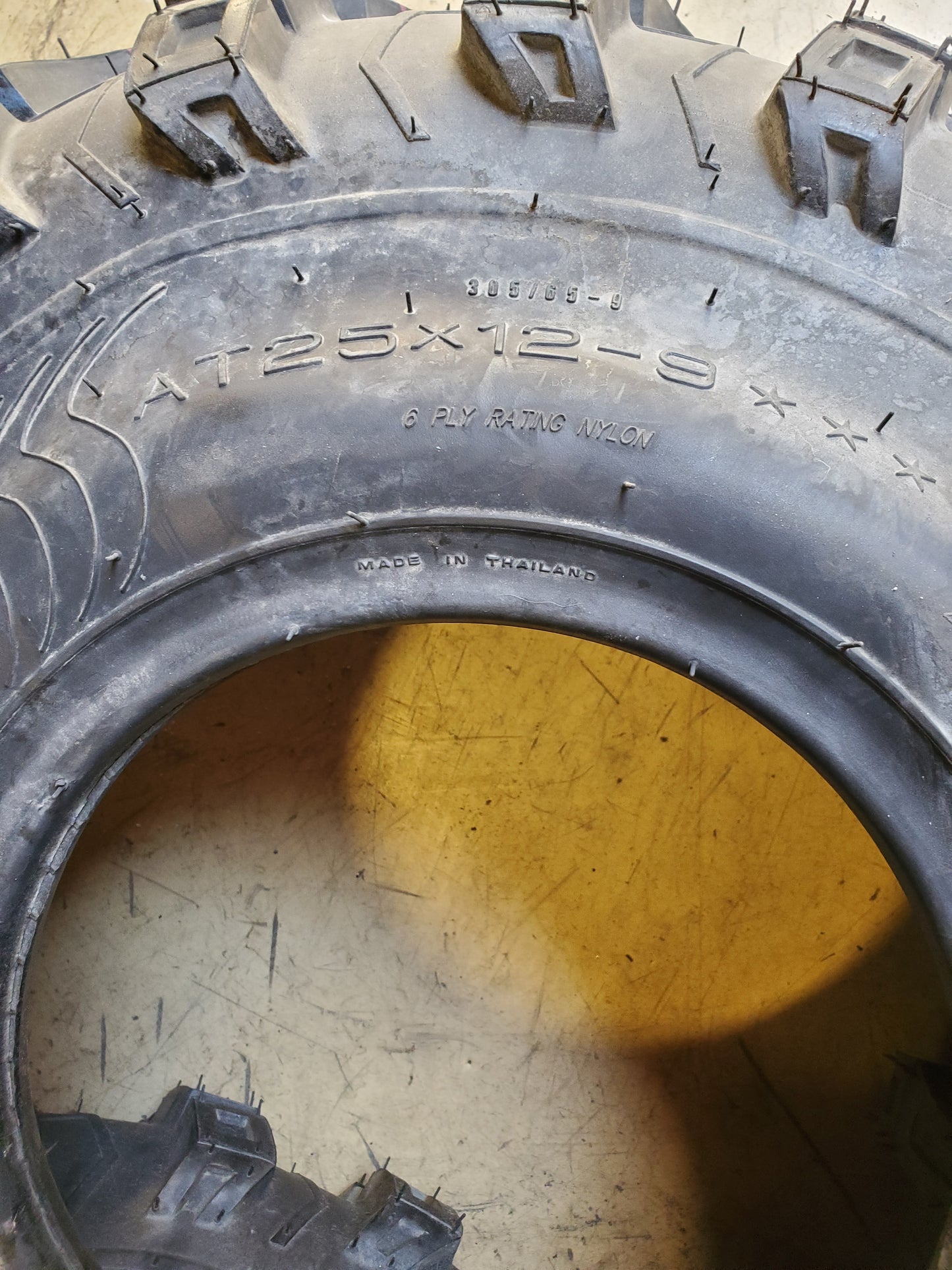 NOS AMS SWAMP FOX BSW AT 25 12 9 6PLY ATV/UTV TIRE 09523520