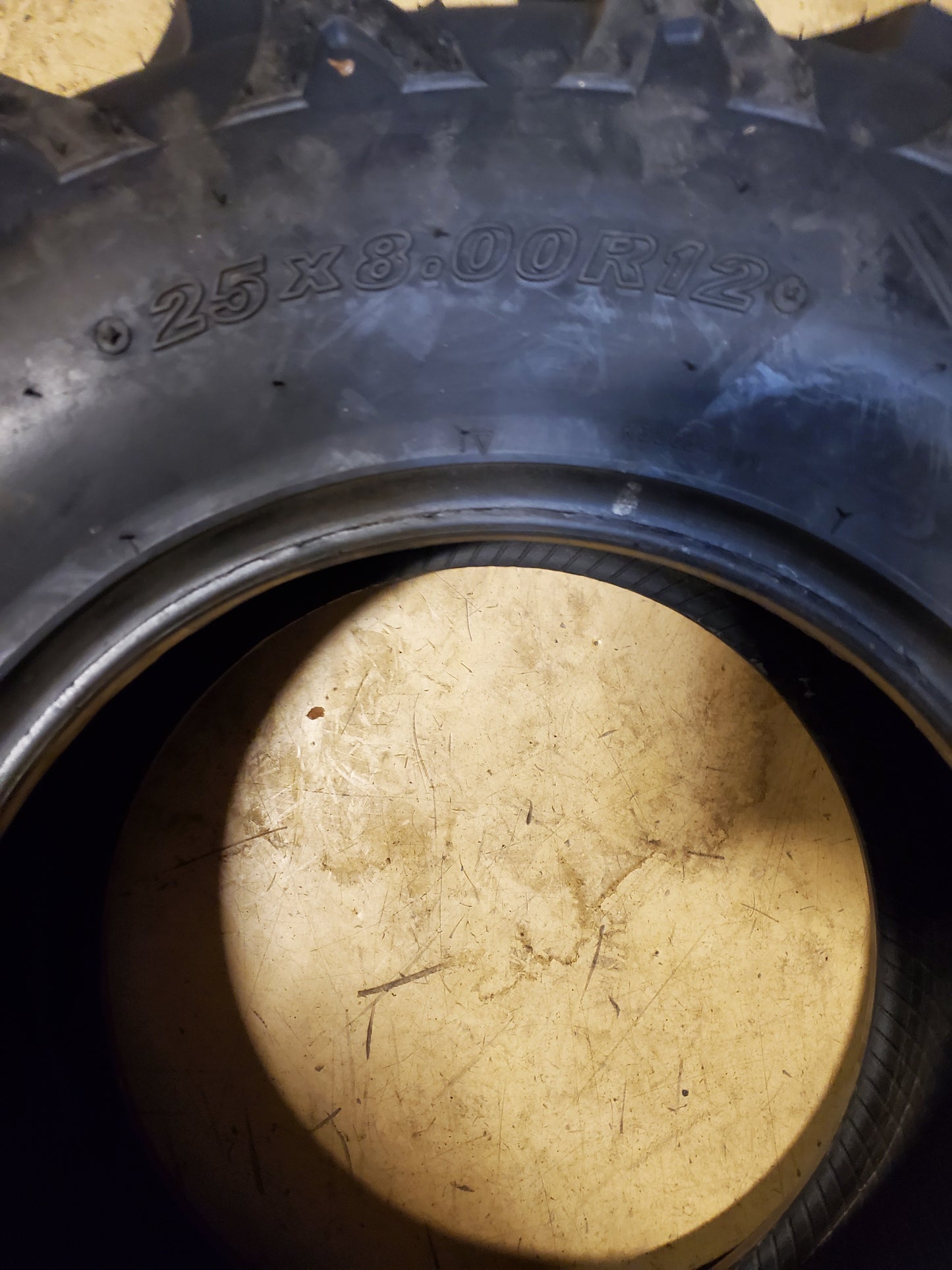 KENDA MASTODON AT BSW 25 8 12 8PLY ATV/UTV TIRE 832031201D1