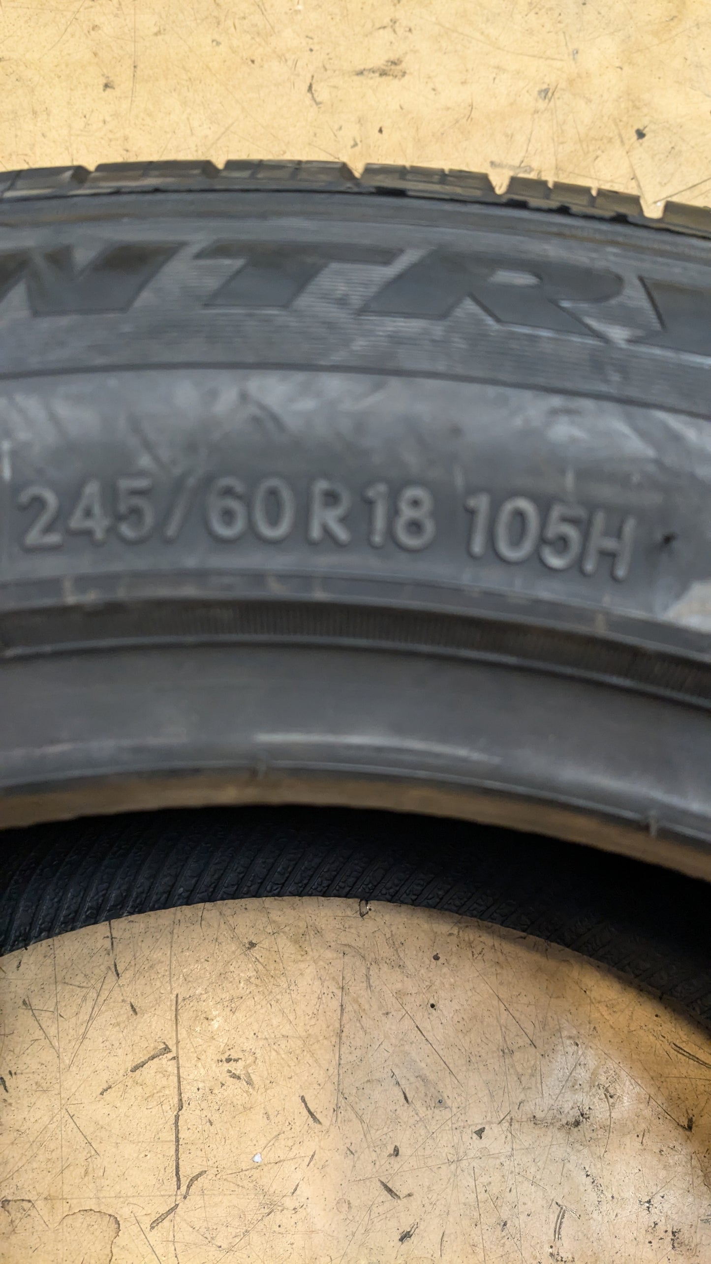 NOS TOYO OPEN COUNTRY QT BSW P 245 60 18 105H ALL SEASON TIRE 318180