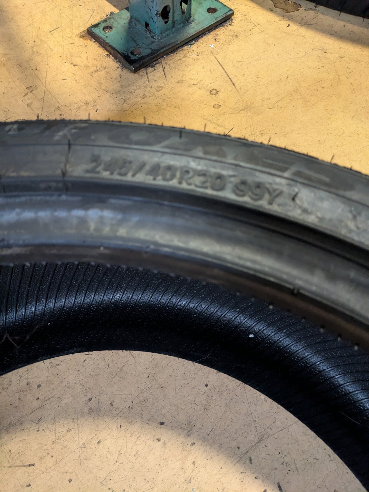 NOS TOYO PROXES SPORT A/S BSW P 245 50 20 99Y XL UHP TIRE 214310