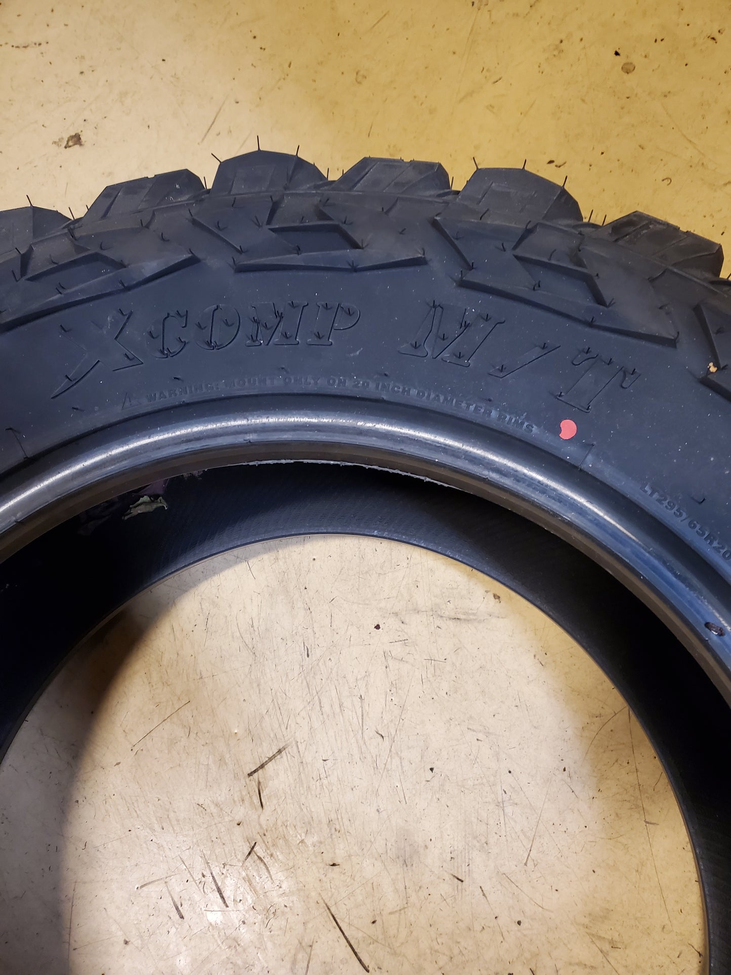 GLADIATOR X COMP M/T BSW LT 295 65 20 129/126P 10PLY MUD TIRE 1932260953