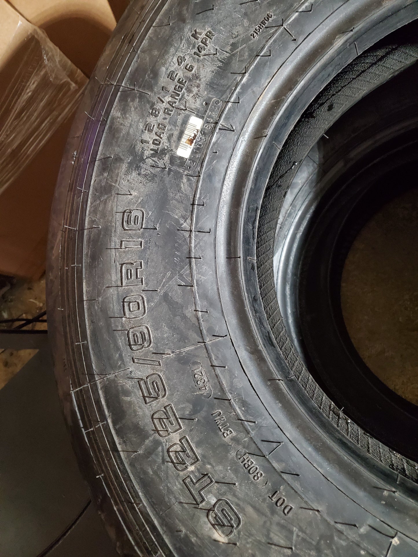 SYNERGY SP500 BSW LT 225 90 16 128/124K 14PLY TRAILER TIRE SY2146