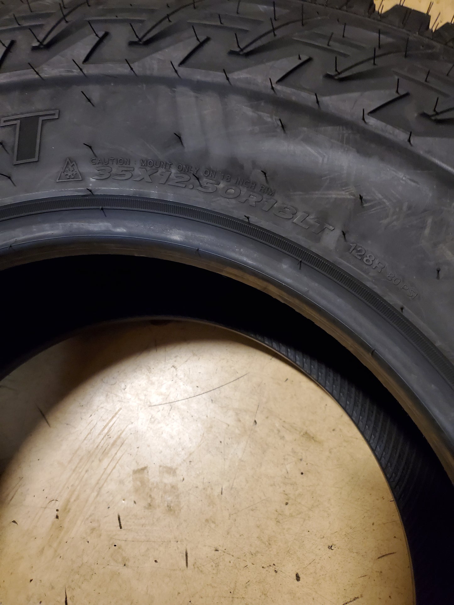 HANKOOK DYNAPRO XT RC10 BSW LT 35 12.5 18 128R 12PLY ALL TERRAIN TIRE 2021506