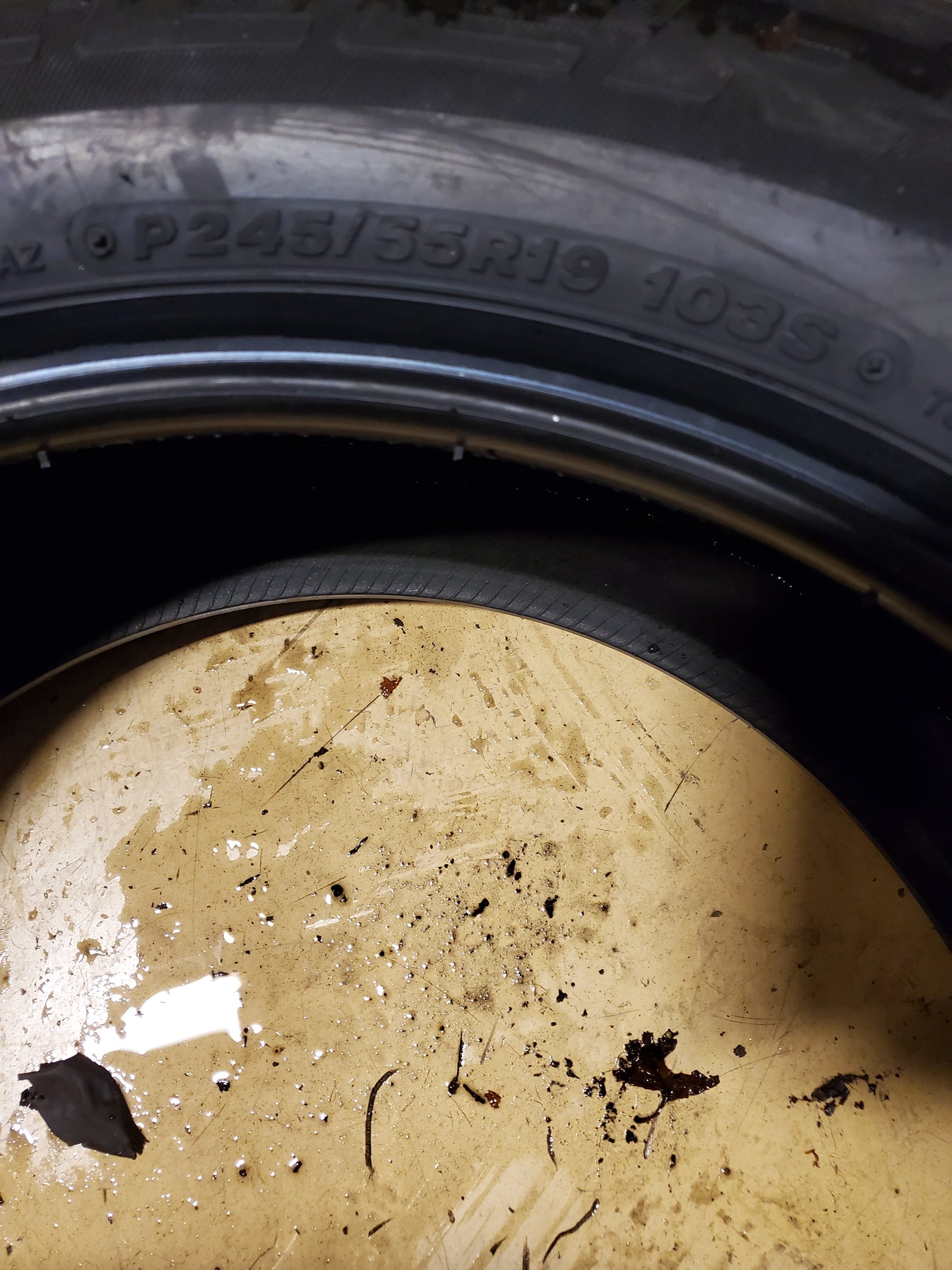 BRIDGESTONE DUELER H/L 400 BSW P 245 55 19 103S ALL SEASON TIRE 086131