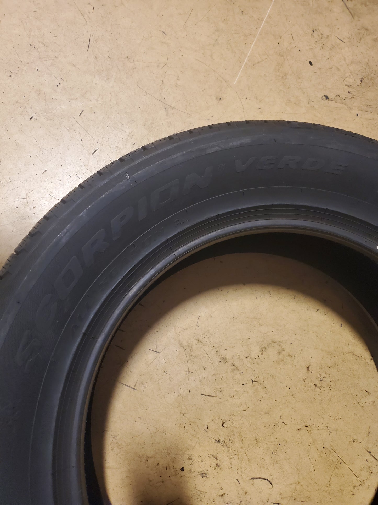 NOS PIRELLI SCORPION VERDE A/S PLUS BSW P 255 60 19 109H ALL SEASON TIRE 2448000