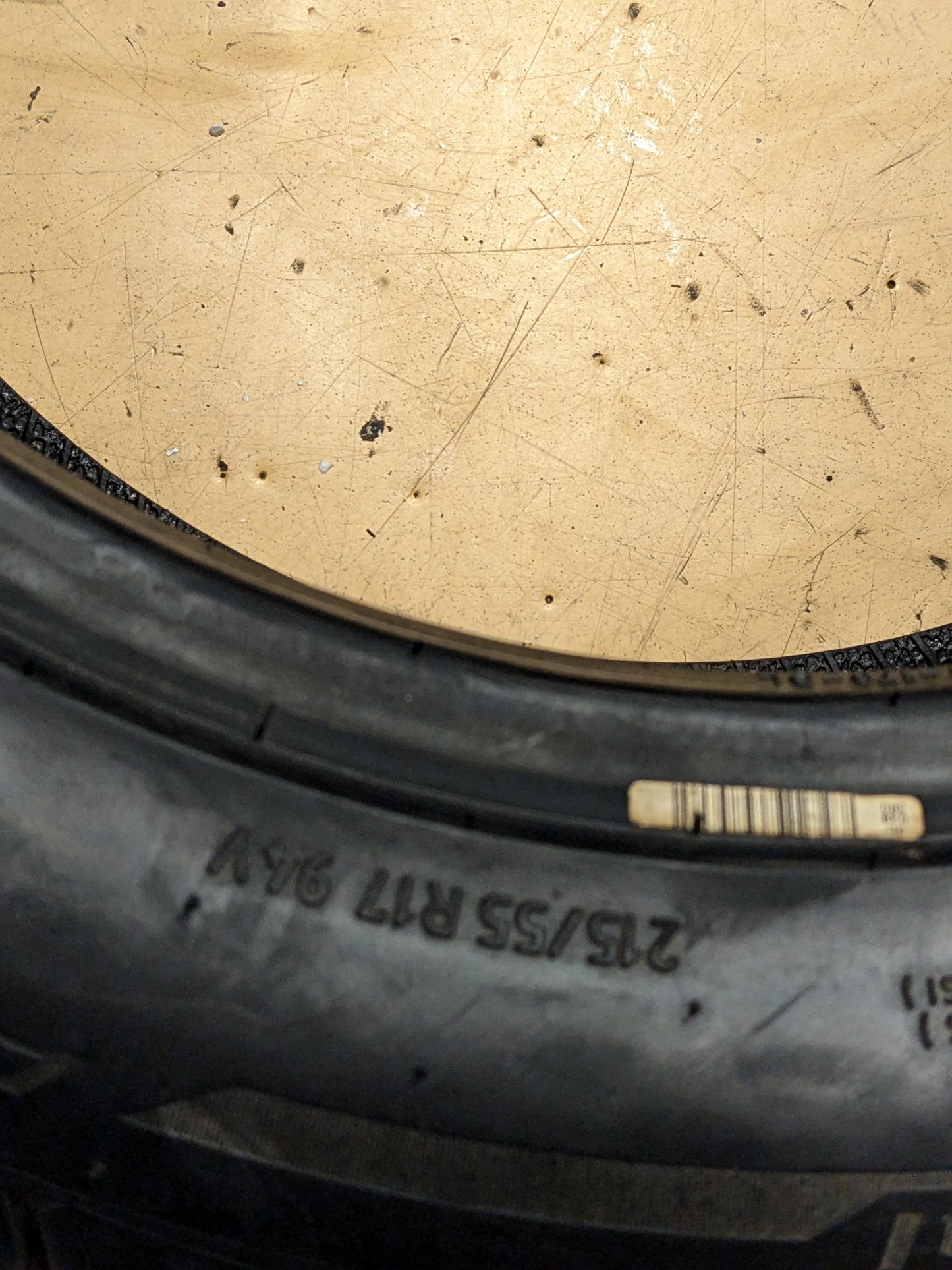 4 BFGOODRICH ADVANTAGE CONTROL A/S P 215 55 17 94V SL ALL SEASON TIRES 21590