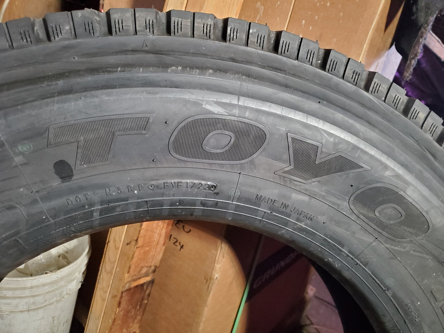 TOYO M647 BSW LT 285 75 24.5 144/141L 14PLY DRIVE TIRE 558160