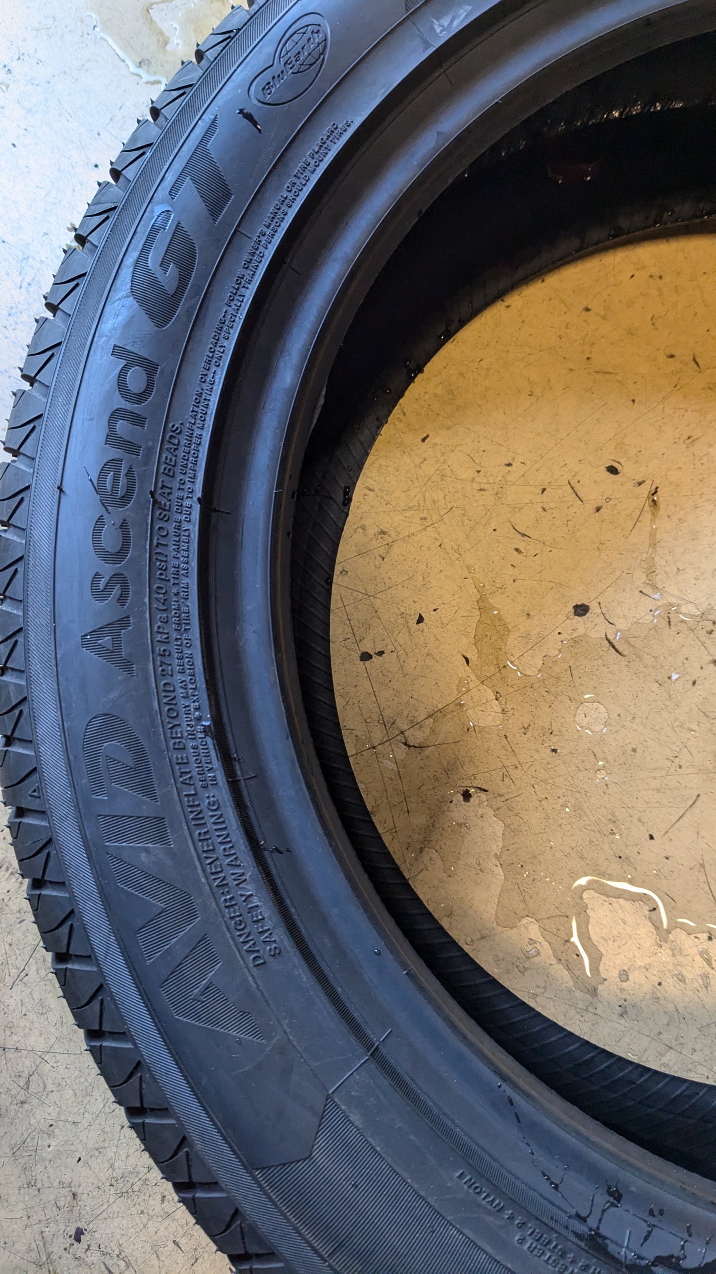 2 YOKOHAMA AVID ASCEND GT BSW P 225 55 18 97H ALL SEASON TIRE 110132735