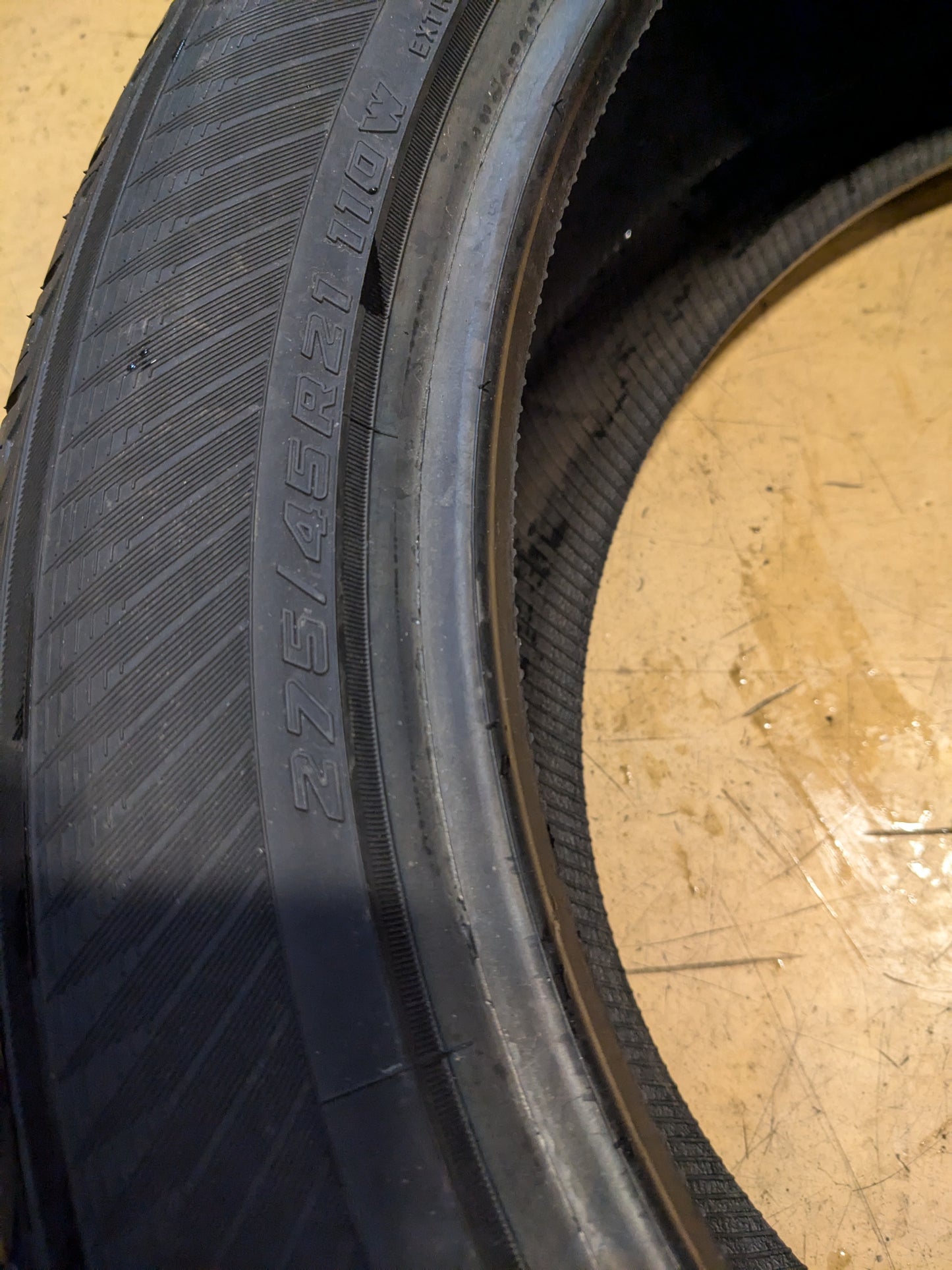 YOKOHAMA GEOLANDAR X-CV G057 BSW P 275 45 21 110W XL ALL SEASON TIRE 110157019