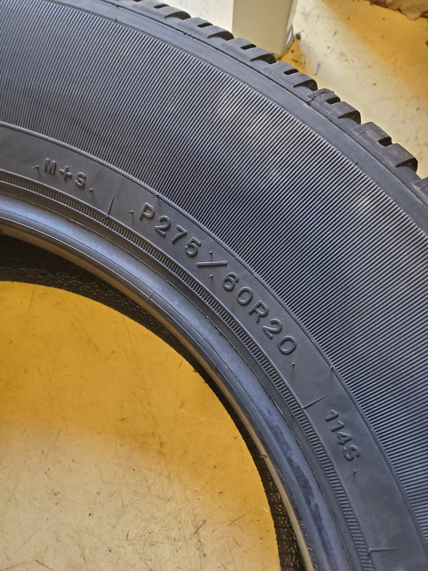4 GOODYEAR WRANGLER SR-A BSW P 275 60 20 114S ALL SEASON TIRES 183934436