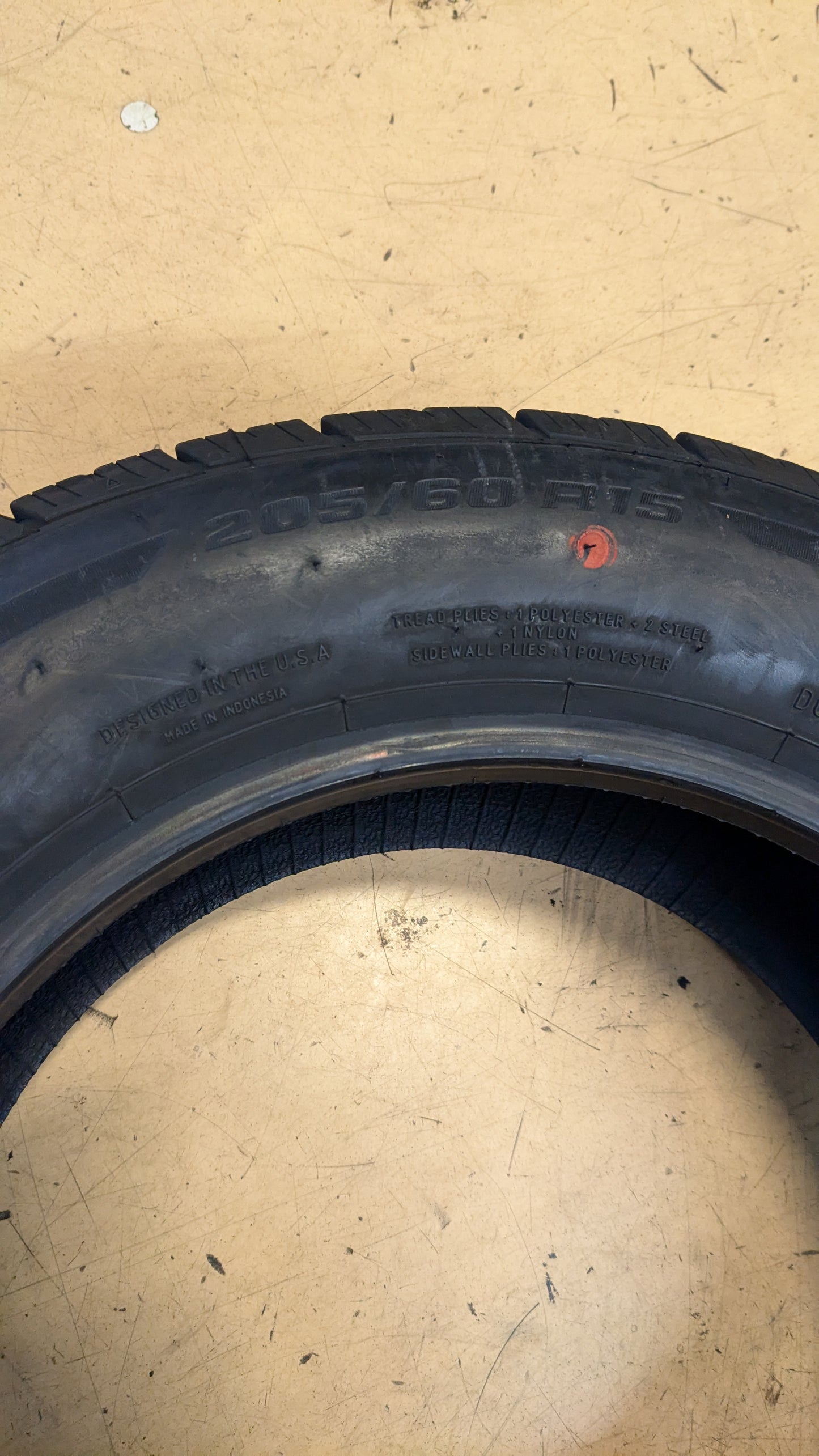 BFGOODRICH ADVANTAGE CONTROL BSW P 205 60 15 91H ALL SEASON TIRE 97977