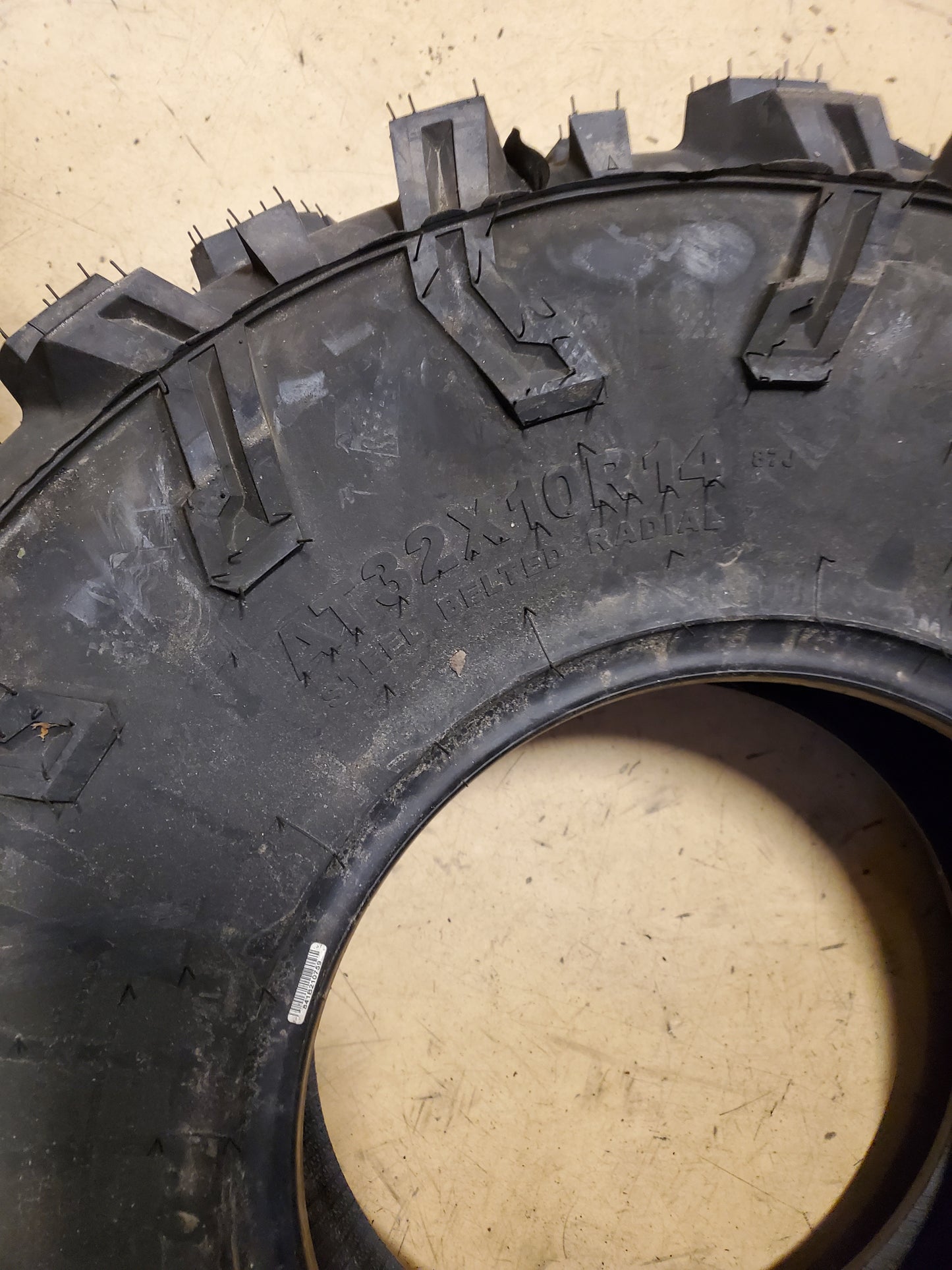 NOS STI ROCTANE X2 BSW AT 32 10 14 87J 10PLY ATV/UTV TIRE HLRTST321014