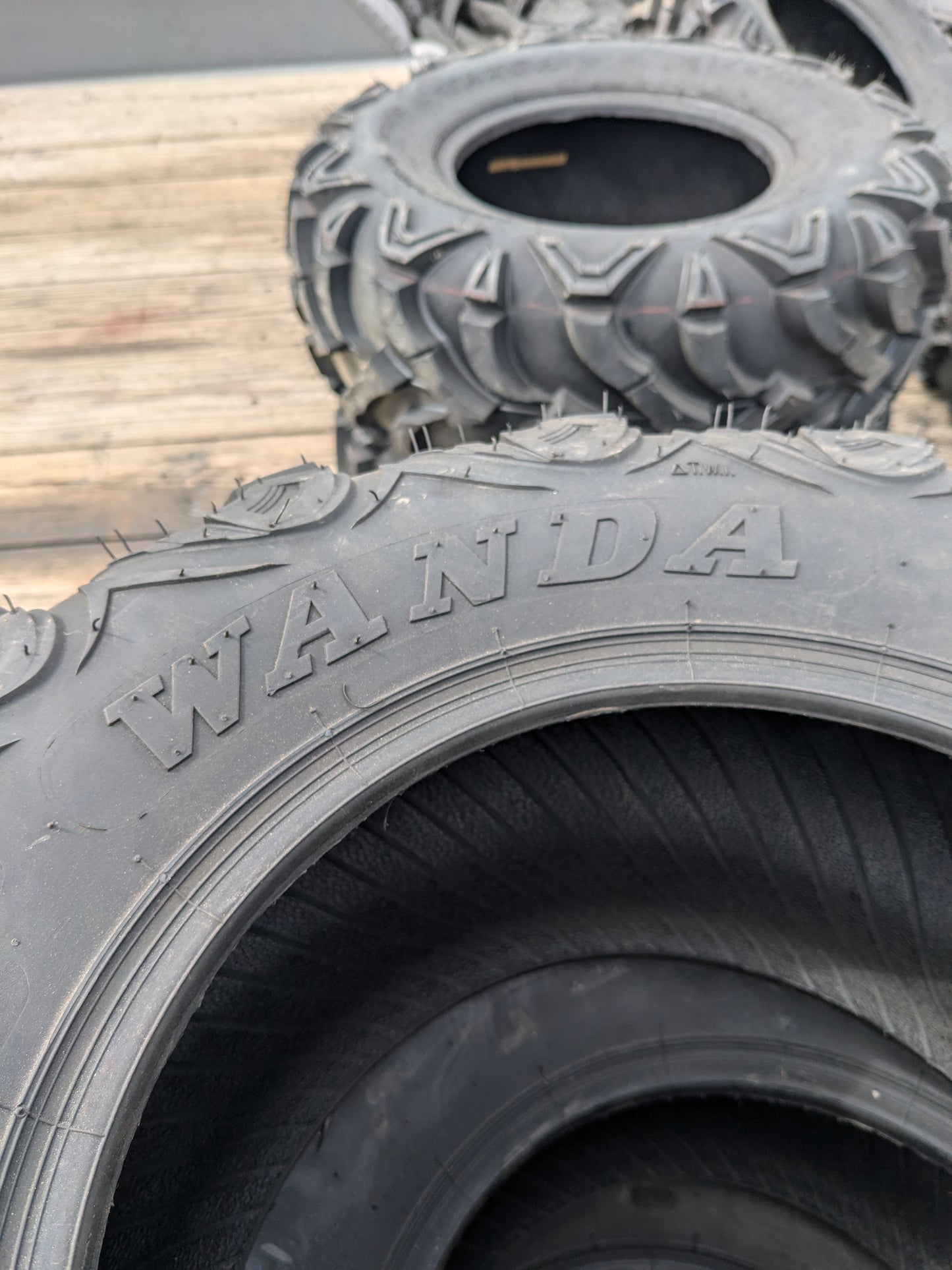 NOS WANDA WU06 BSW P 24 10 12 62J 8PLY ATV/UTV TIRE WU05241012