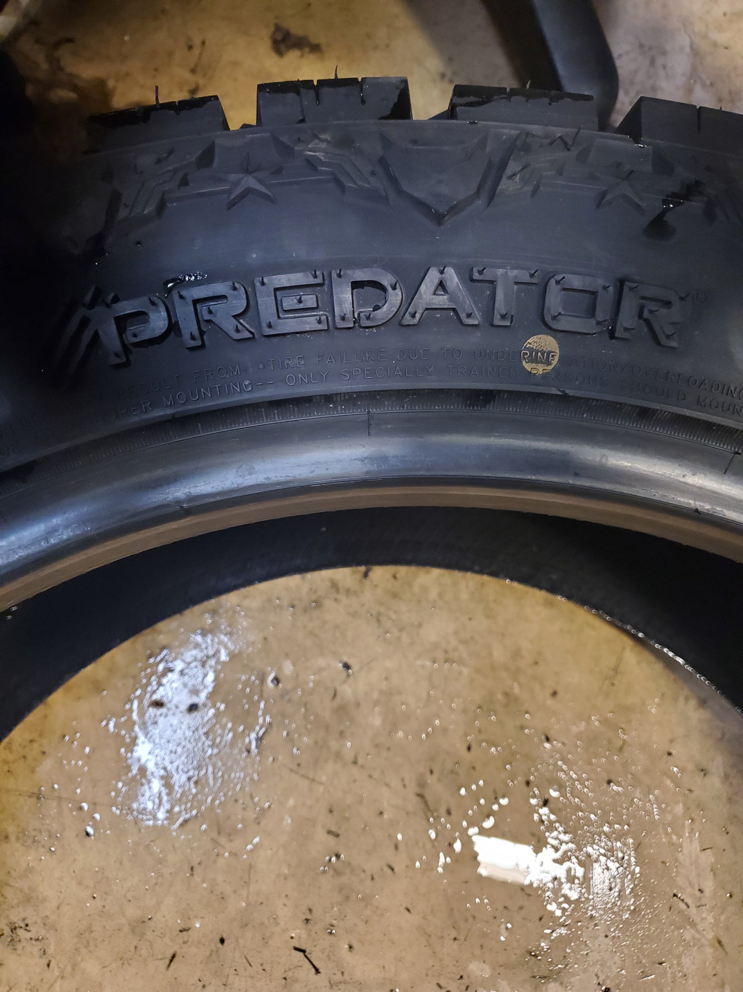 PREDATOR NEW MUTANT X-AT BSW LT 33 12.5 22 109R 10PLY ALL TERRAIN TIRE PRXAT32