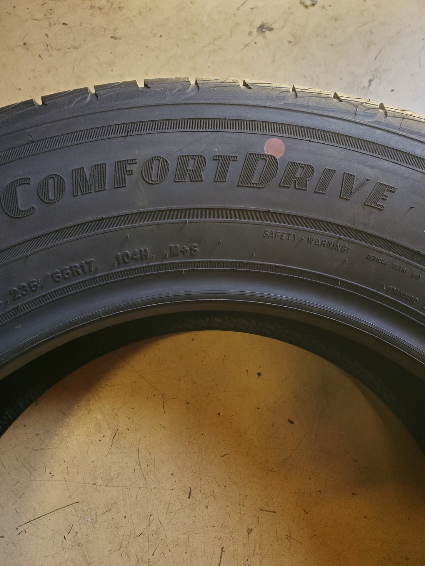 GOODYEAR ASSURANCE COMFORTDRIVE BSW P 235 65 17 104H ALL SEASON TIRE 413188582